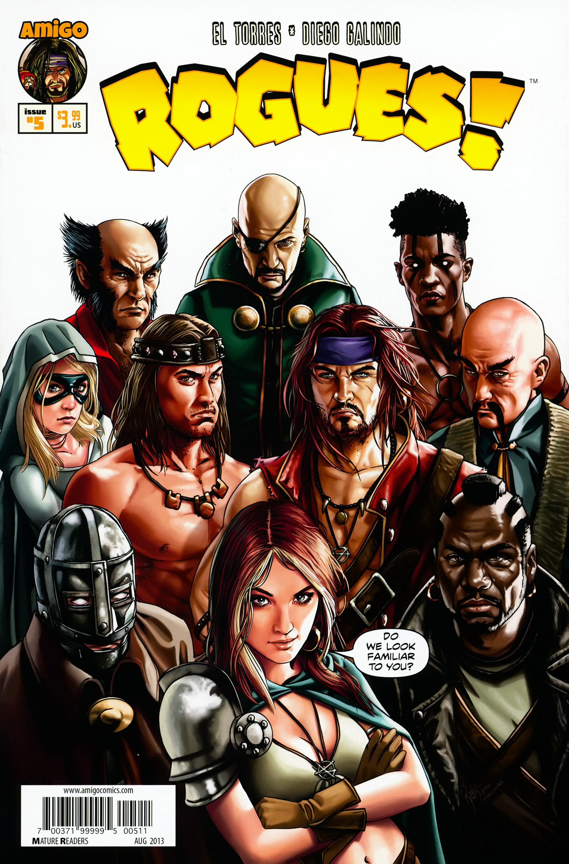 Read online Rogues! (2013) comic -  Issue #5 - 2