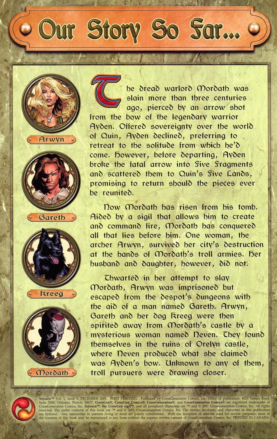 Read online Sojourn comic -  Issue #5 - 2