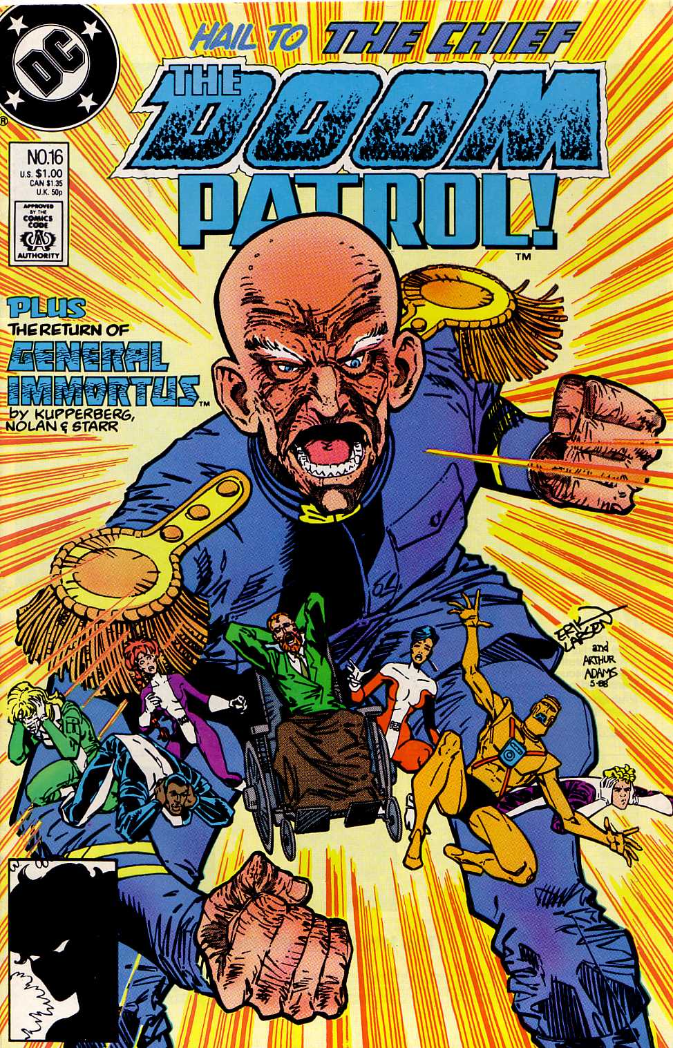 Read online Doom Patrol (1987) comic -  Issue #16 - 1