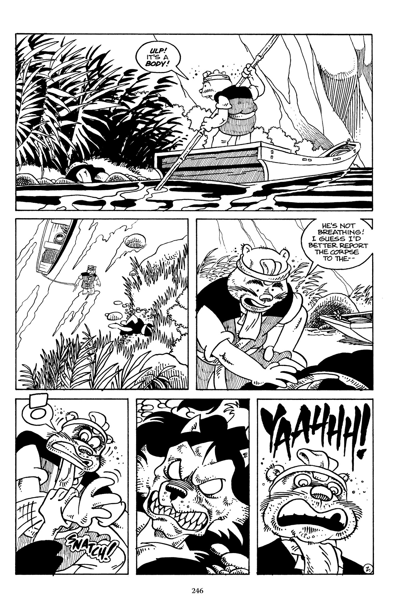 Read online The Usagi Yojimbo Saga comic -  Issue # TPB 1 - 242