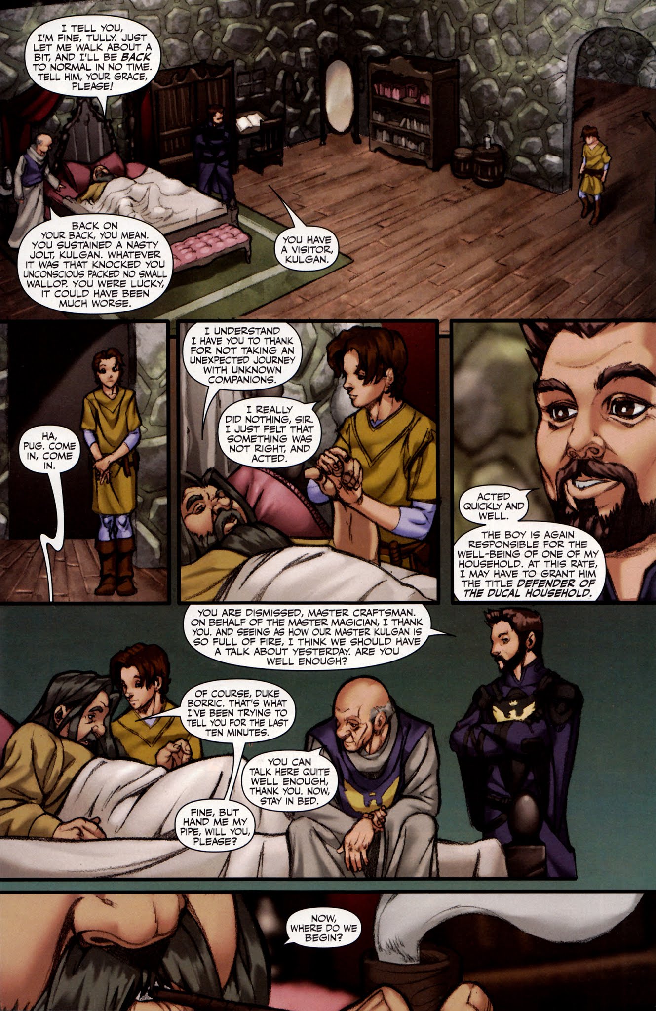 Read online Magician: Apprentice comic -  Issue #5 - 5