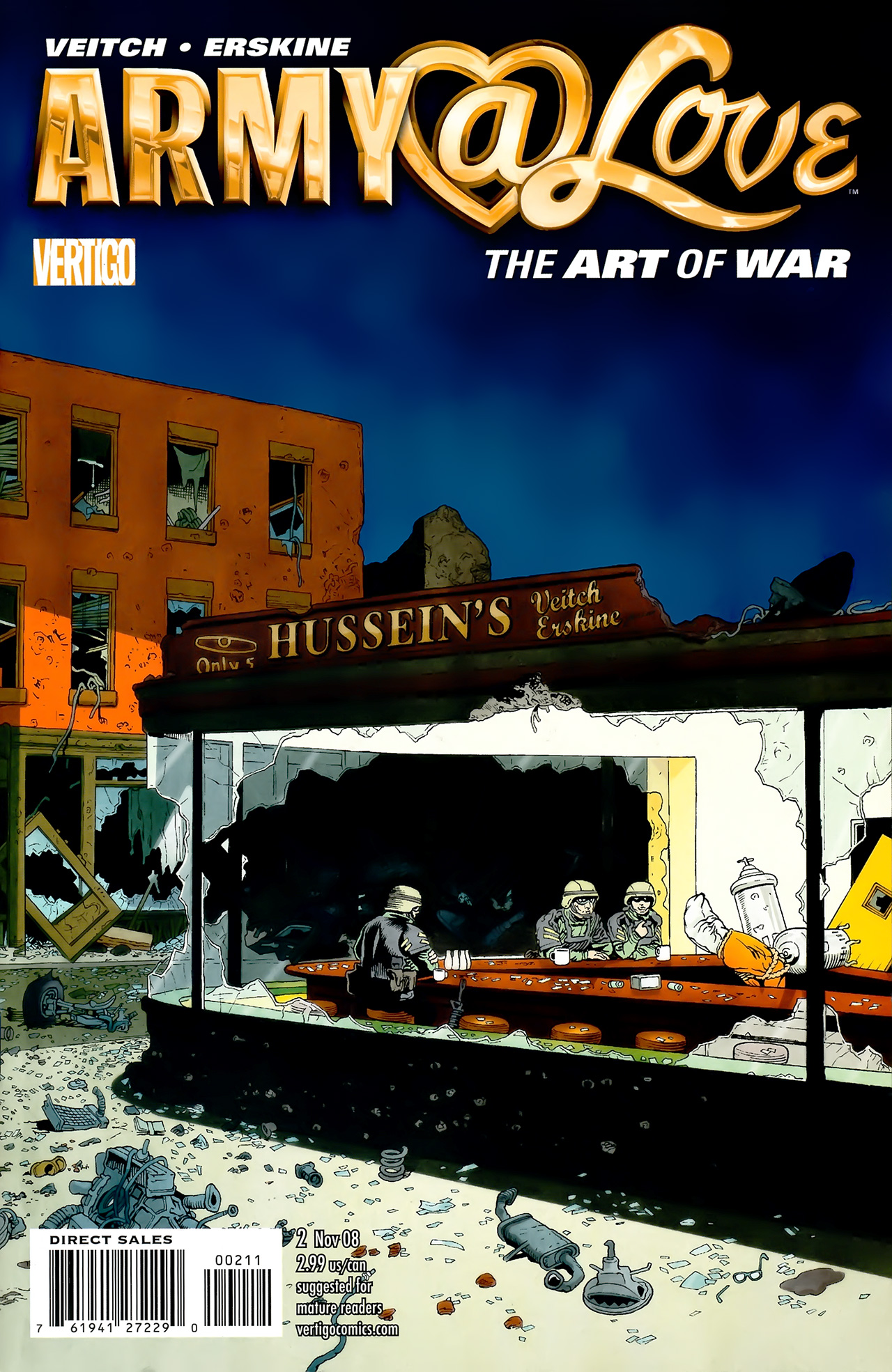 Read online Army @ Love (2008) comic -  Issue #2 - 1