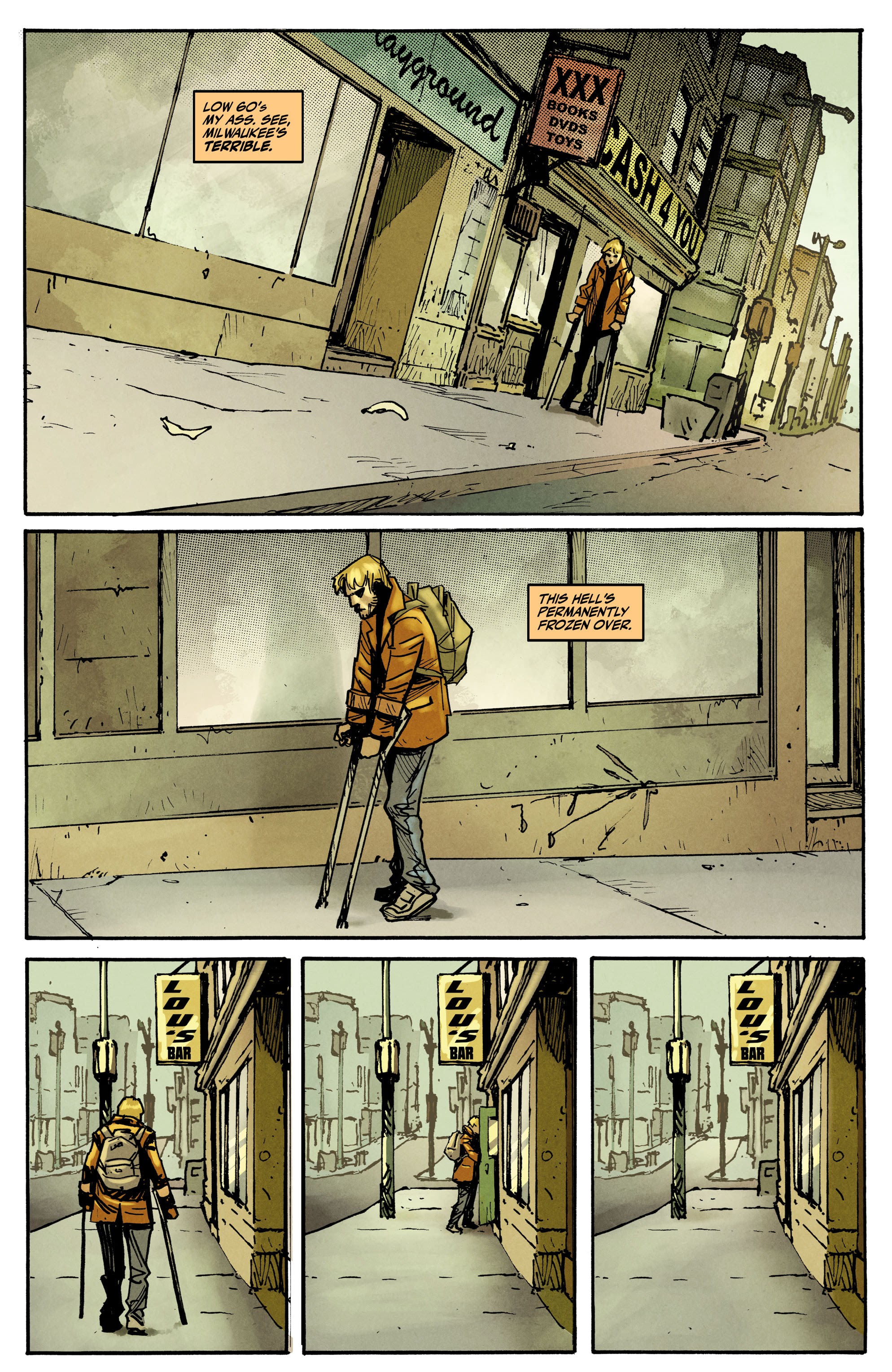 Read online The Blue Flame comic -  Issue #3 - 11