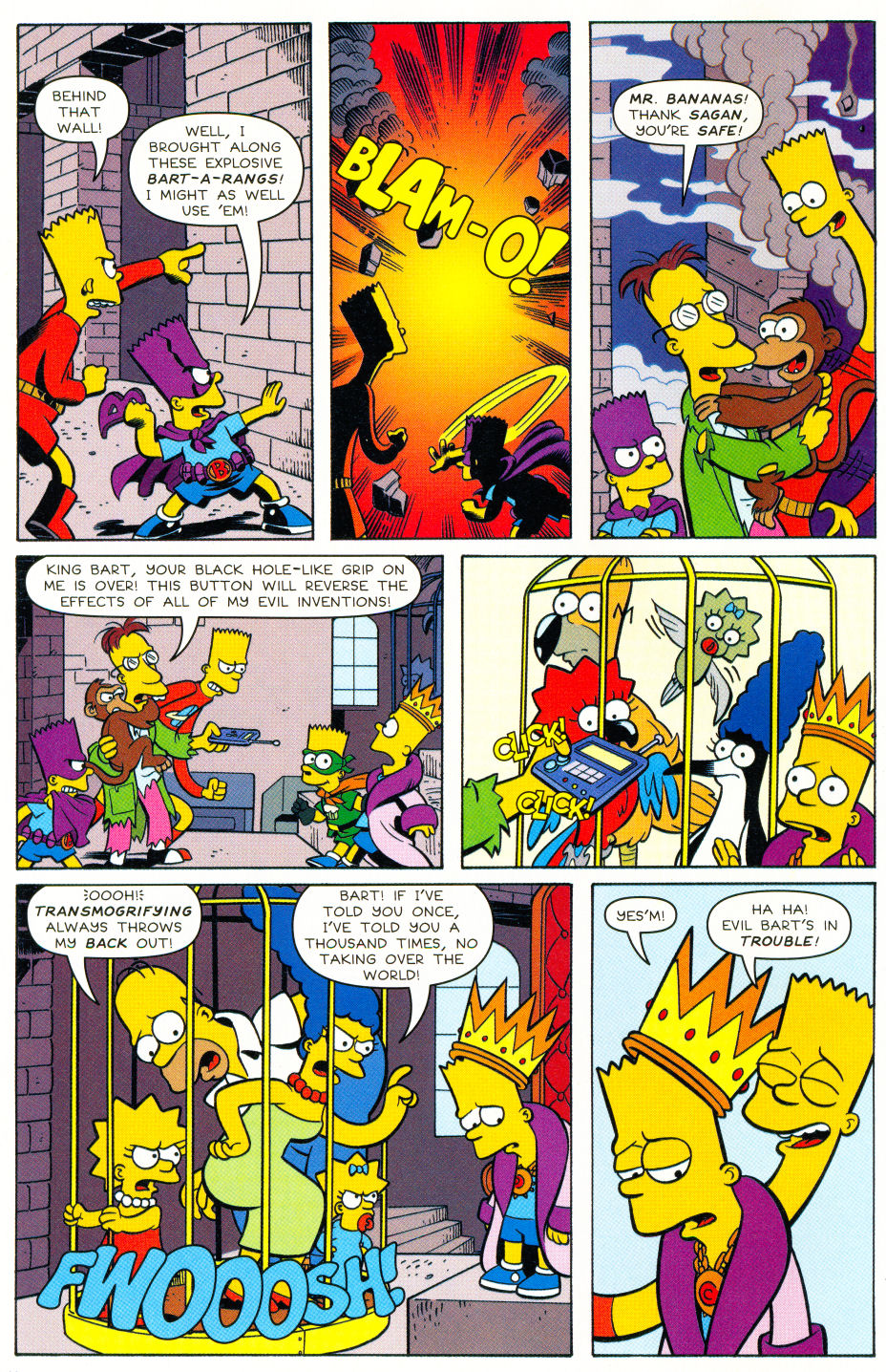 Read online Bongo Comics Presents Simpsons Super Spectacular comic -  Issue #2 - 11