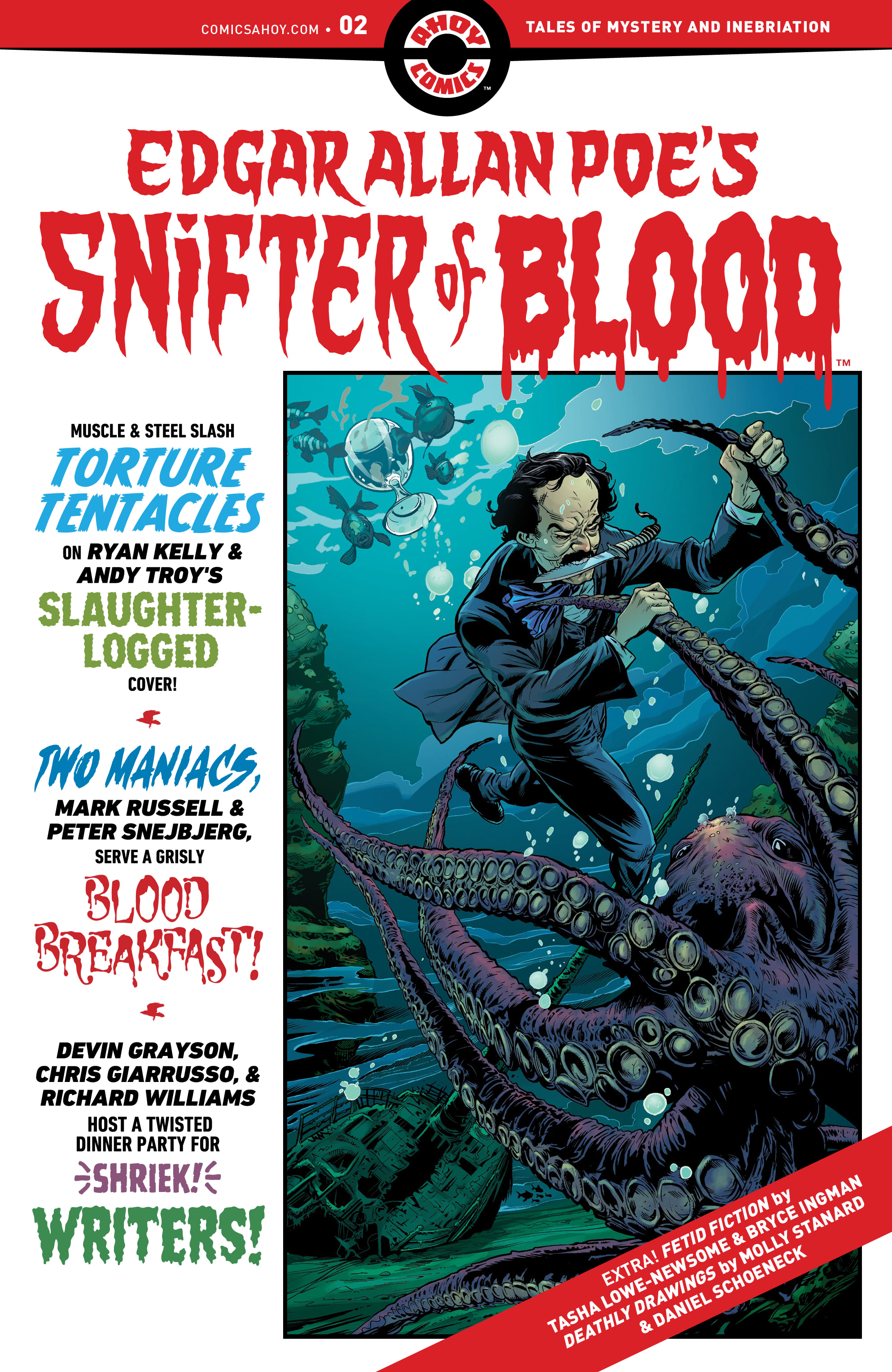 Read online Edgar Allan Poe's Snifter of Blood comic -  Issue #2 - 1