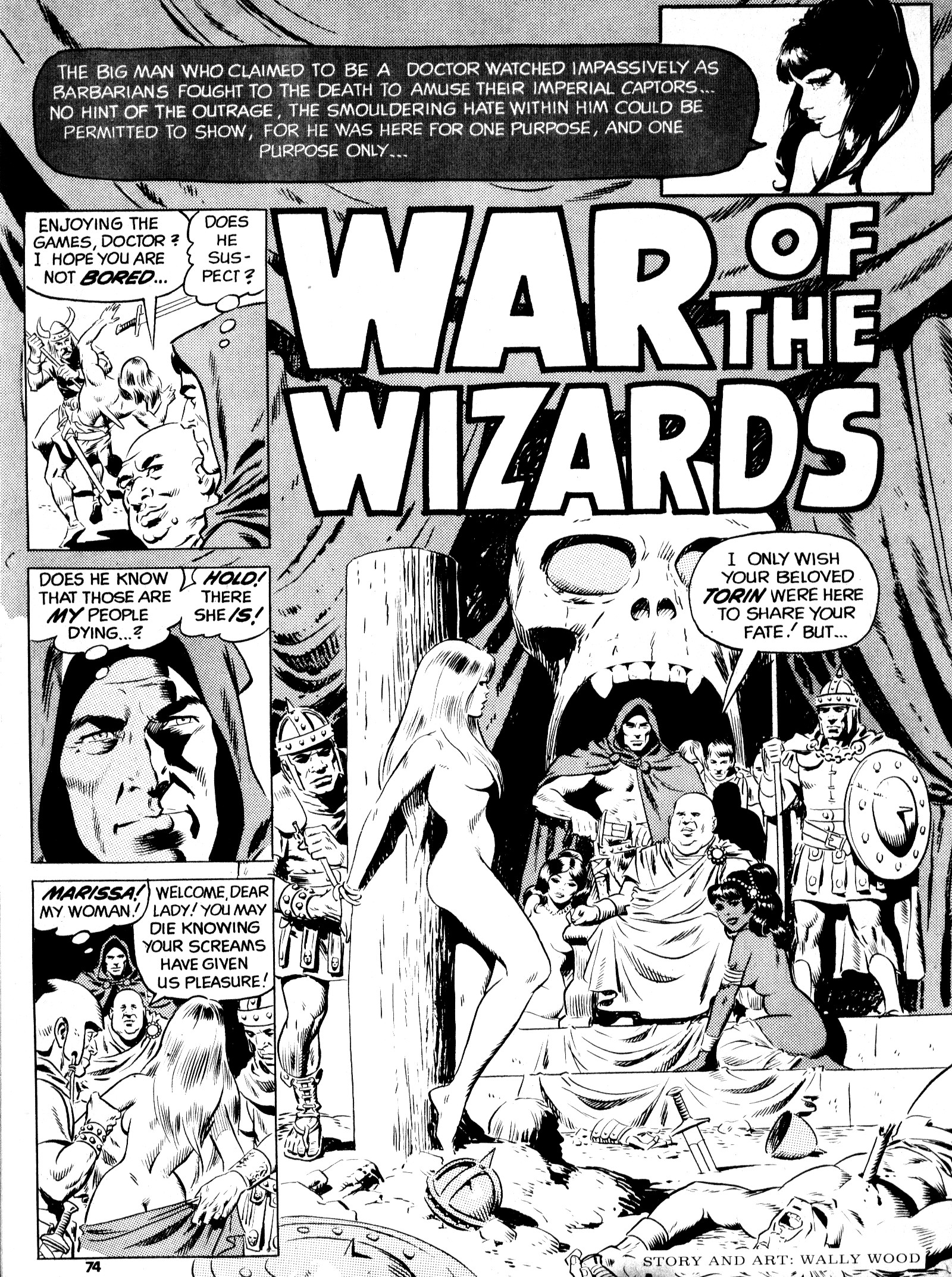 Read online Vampirella (1969) comic -  Issue #27 - 74