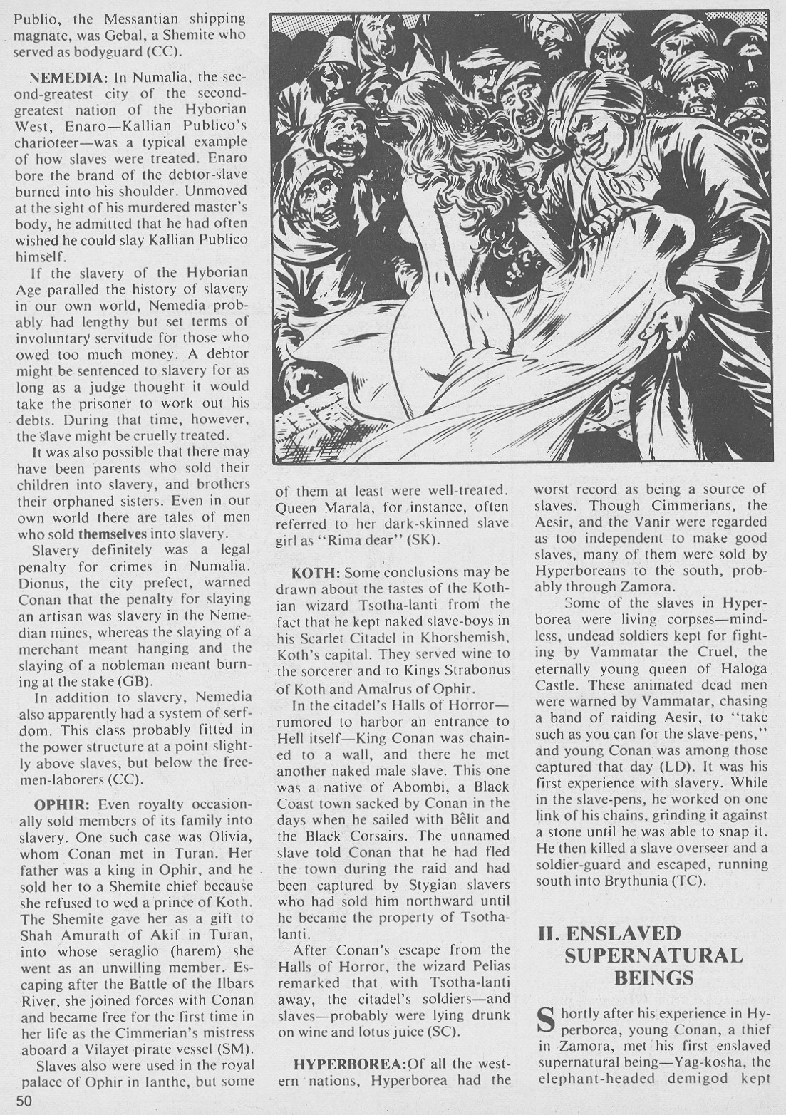 Read online The Savage Sword Of Conan comic -  Issue #49 - 50