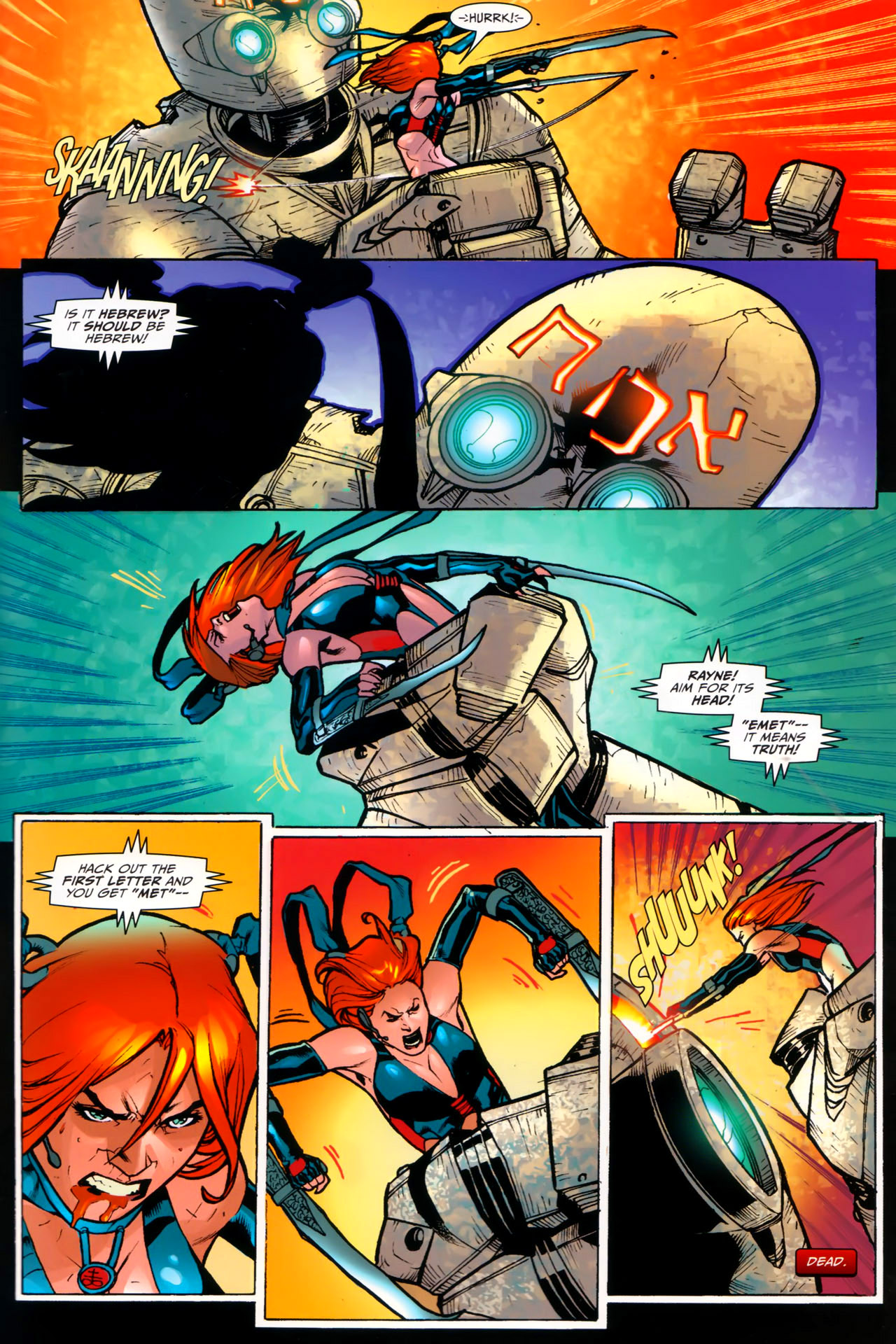 Read online BloodRayne: Automaton comic -  Issue # Full - 23