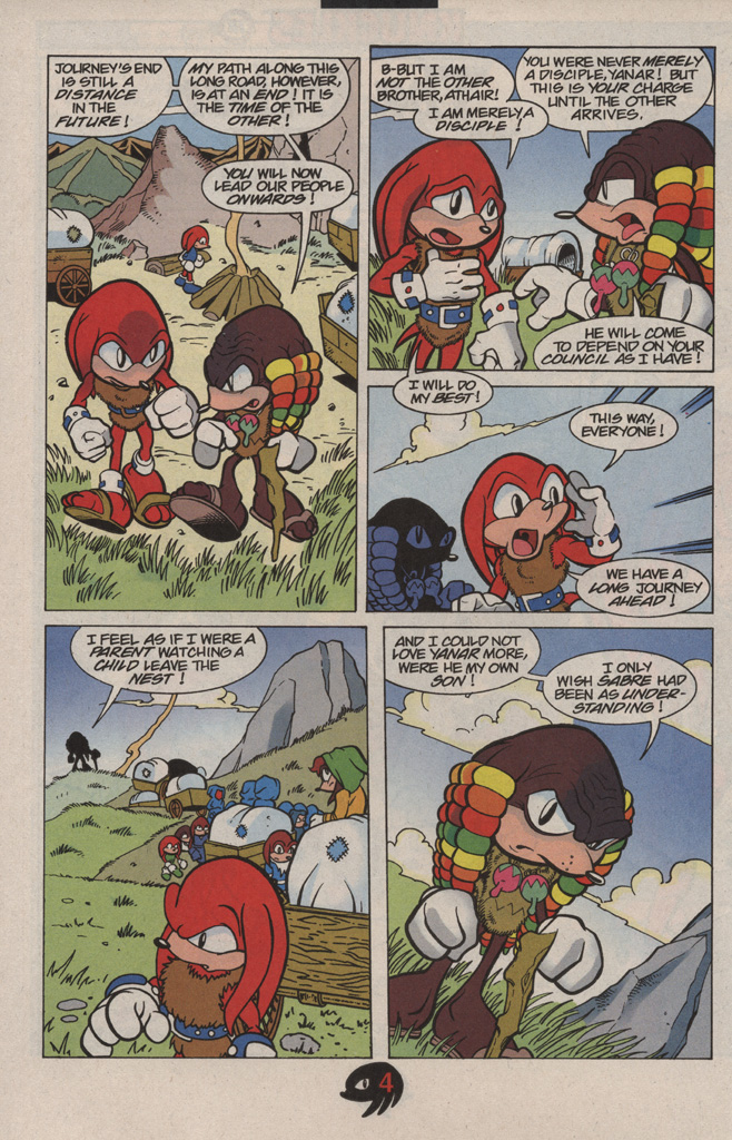 Read online Knuckles the Echidna comic -  Issue #10 - 8