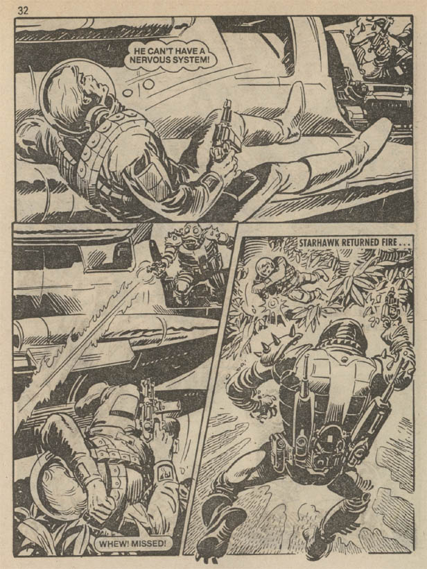 Read online Starblazer comic -  Issue #186 - 31