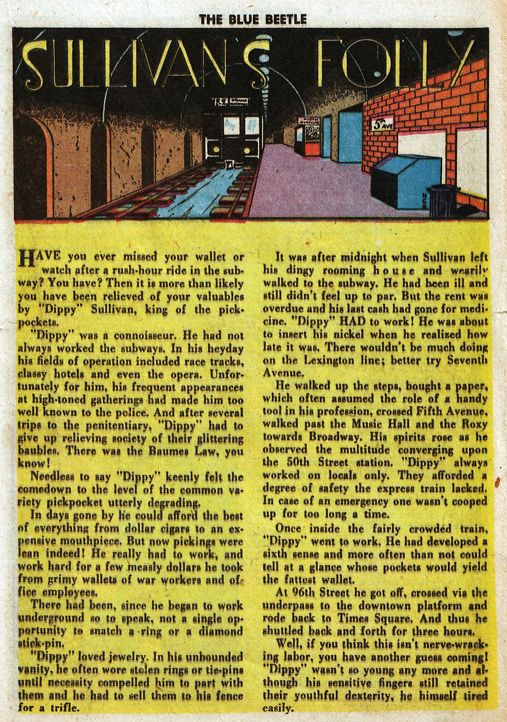 Read online The Blue Beetle comic -  Issue #33 - 25