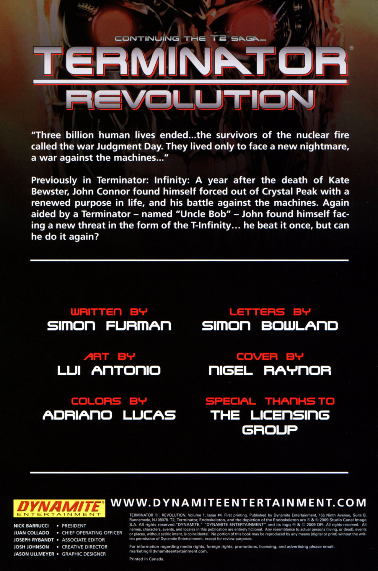 Read online Terminator: Revolution comic -  Issue #4 - 2