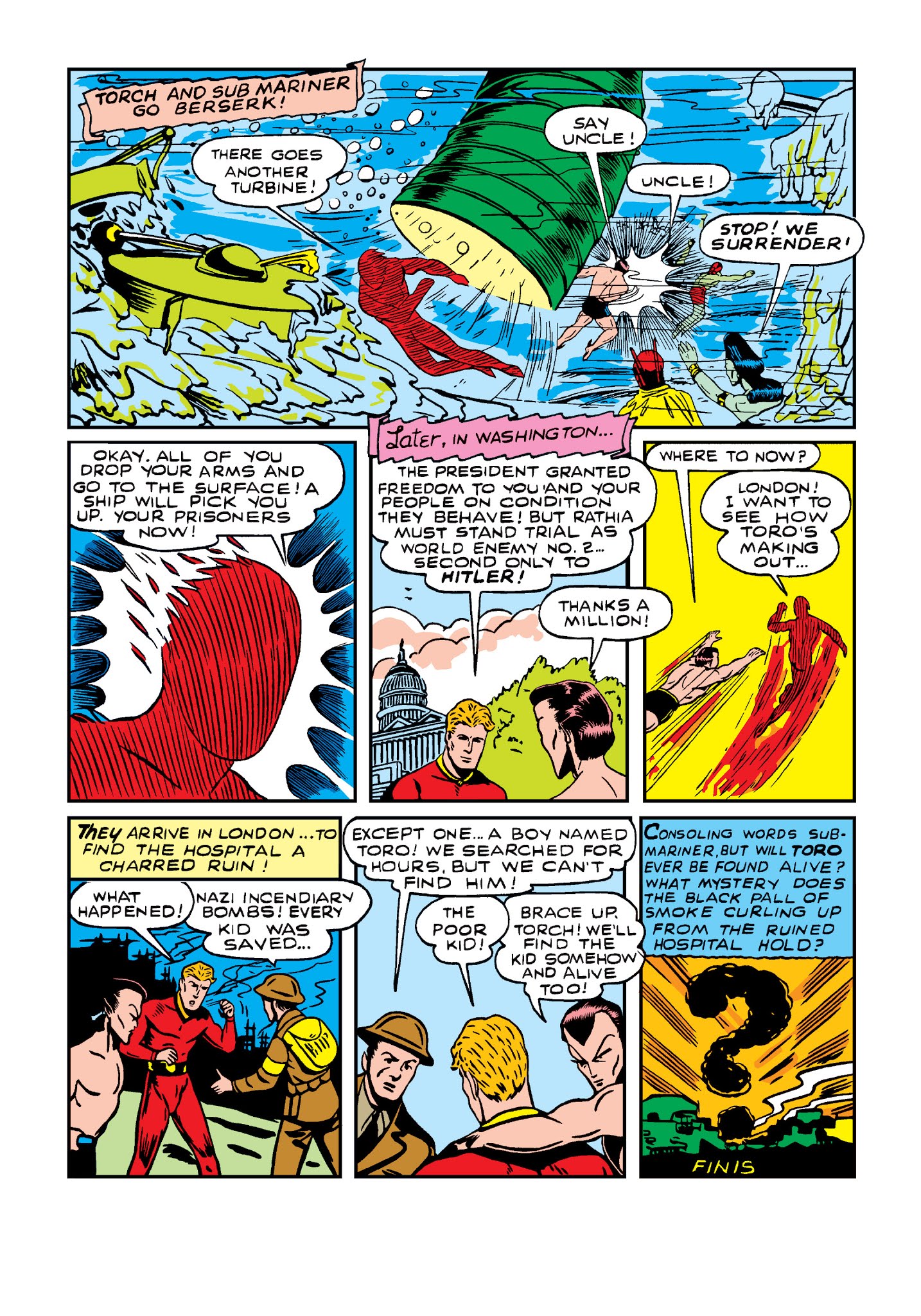 Read online Marvel Masterworks: Golden Age Human Torch comic -  Issue # TPB 2 (Part 1) - 72