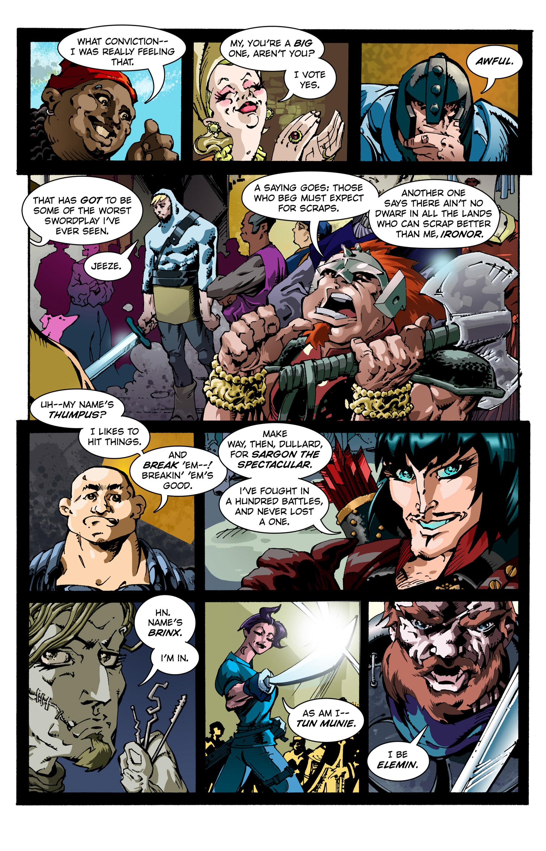 Read online Bold Blood comic -  Issue #1 - 8