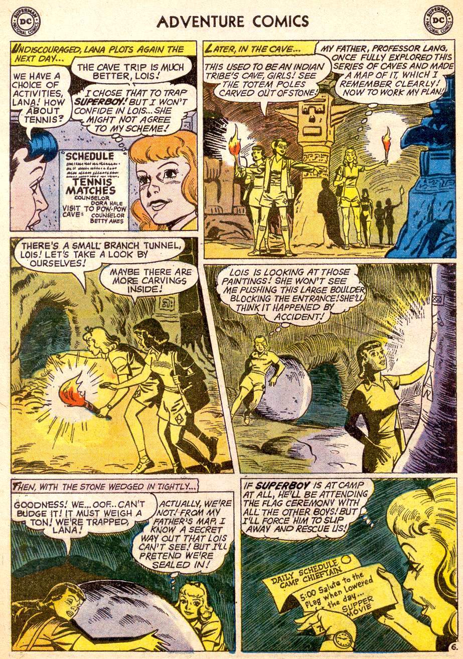 Read online Adventure Comics (1938) comic -  Issue #261 - 8