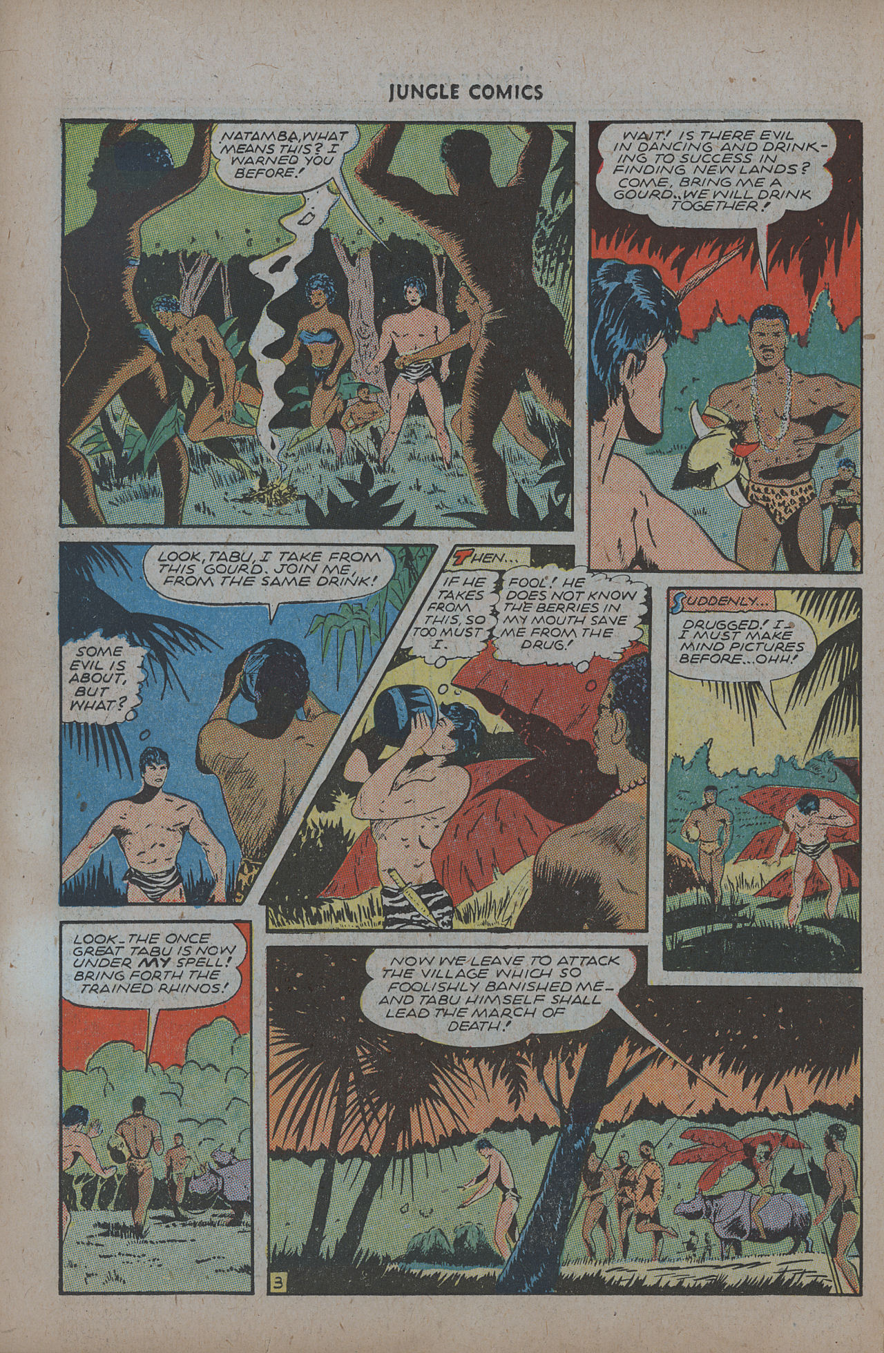 Read online Jungle Comics comic -  Issue #71 - 26