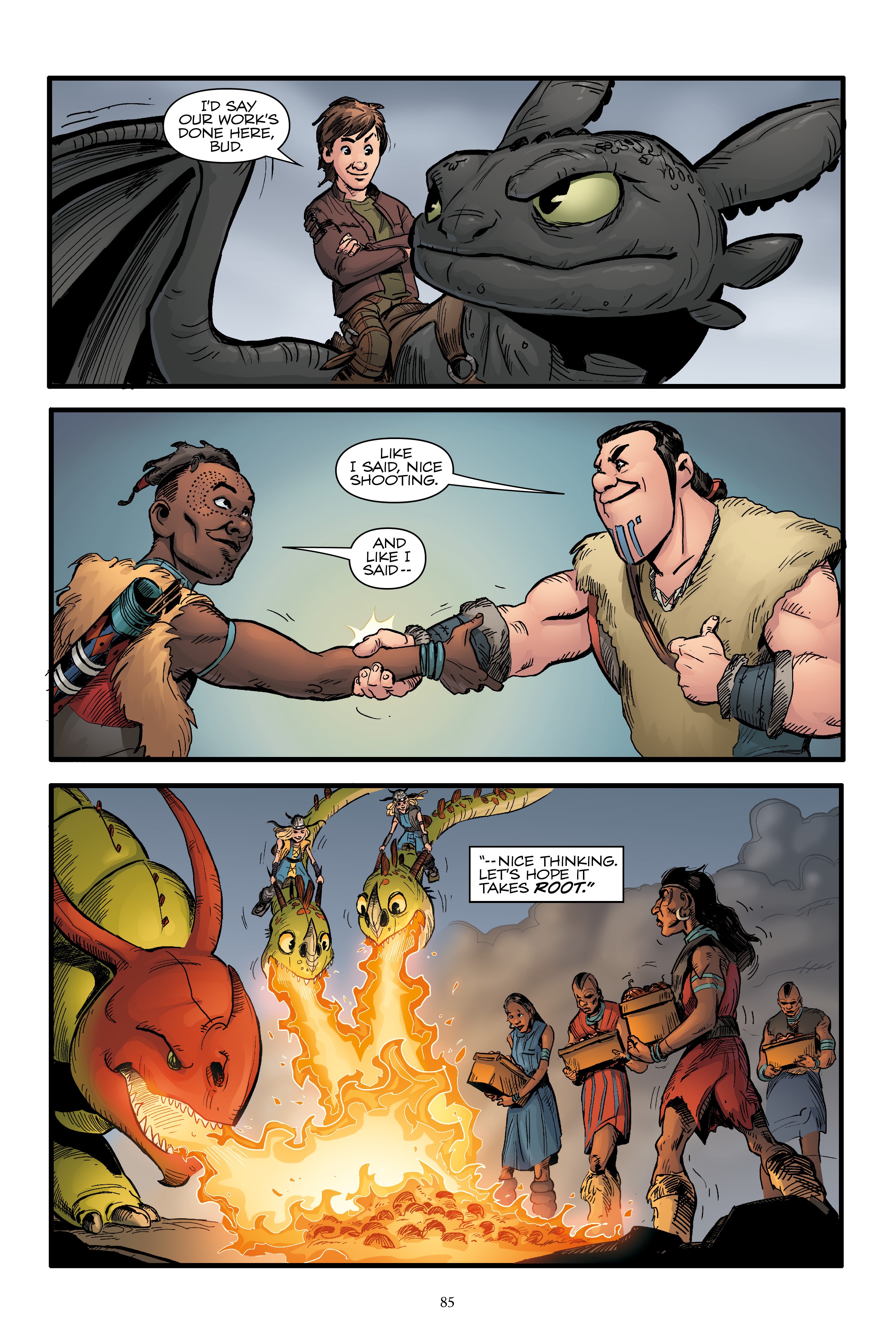 Read online How to Train Your Dragon: Dragonvine comic -  Issue # TPB - 84