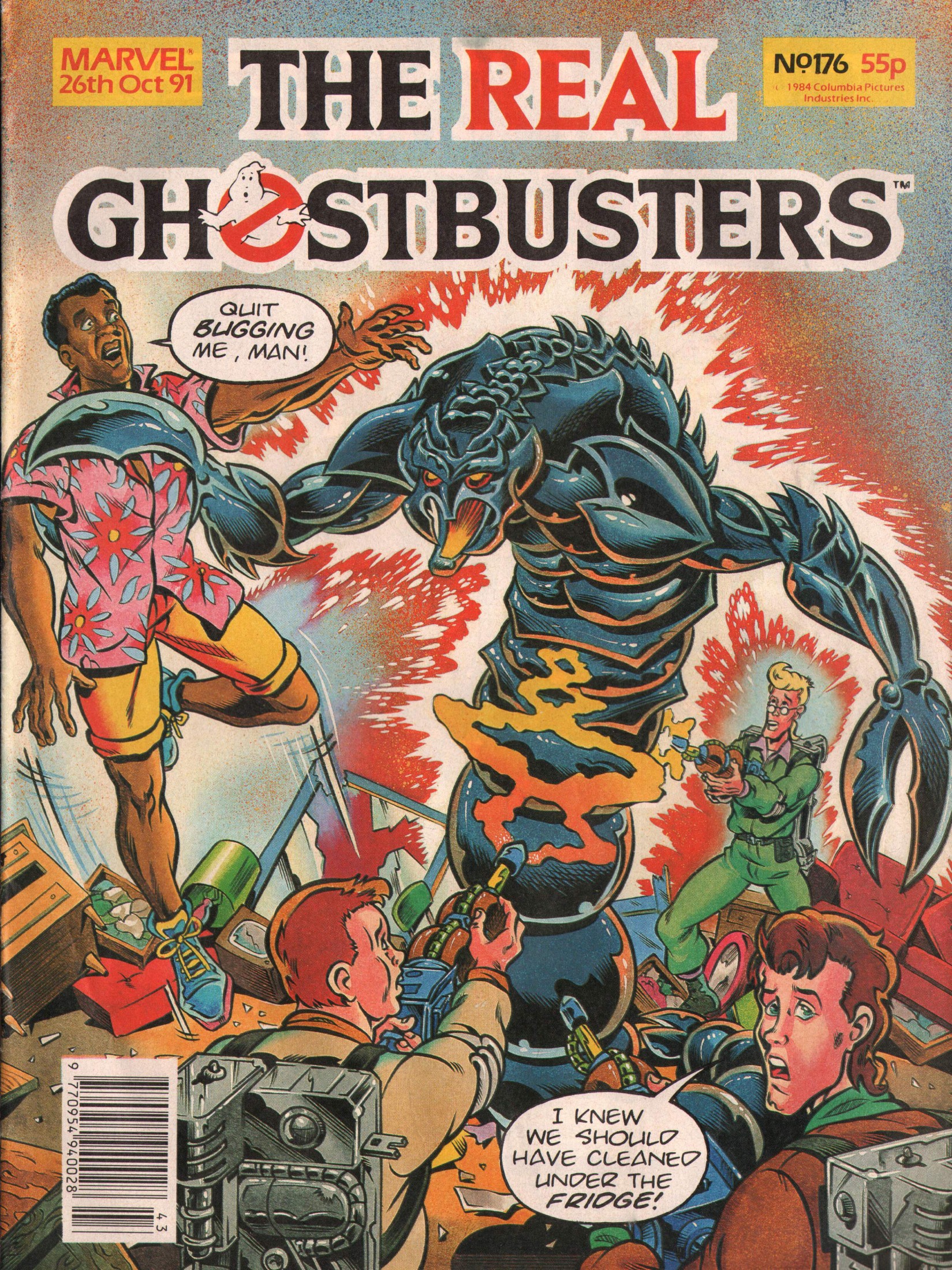 Read online The Real Ghostbusters comic -  Issue #176 - 1