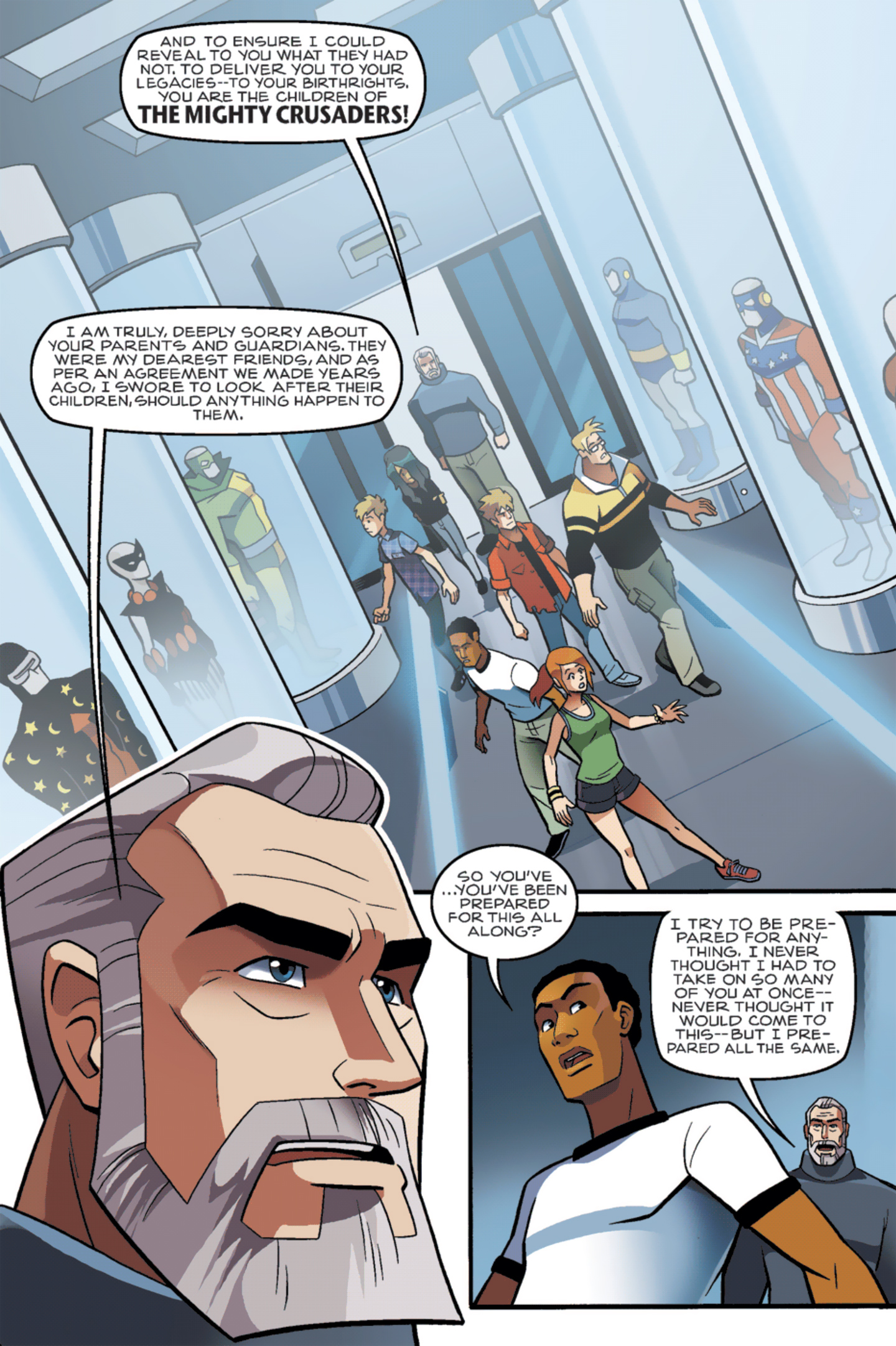 Read online New Crusaders: Rise Of The Heroes comic -  Issue #2 - Act II - 6