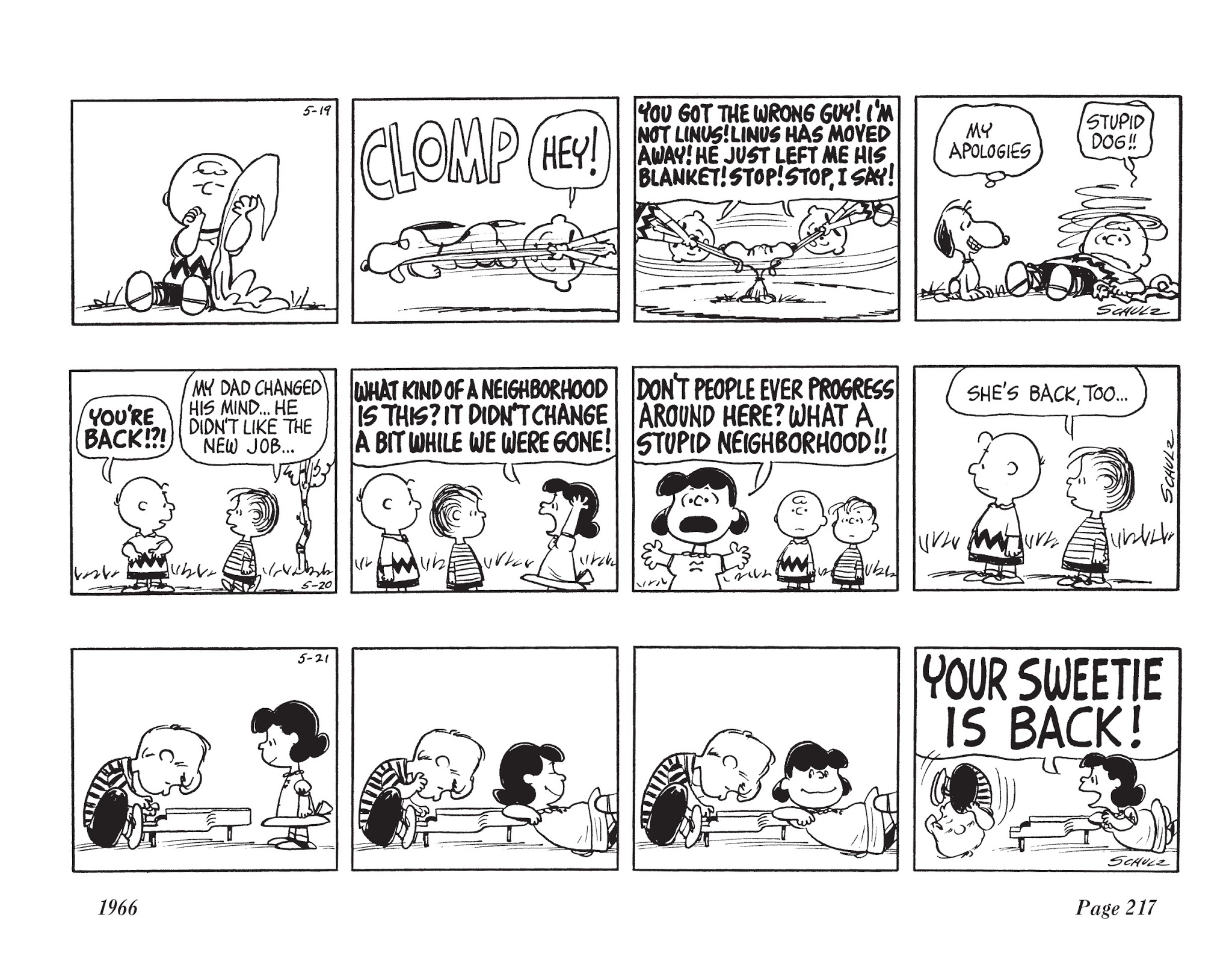 Read online The Complete Peanuts comic -  Issue # TPB 8 - 229