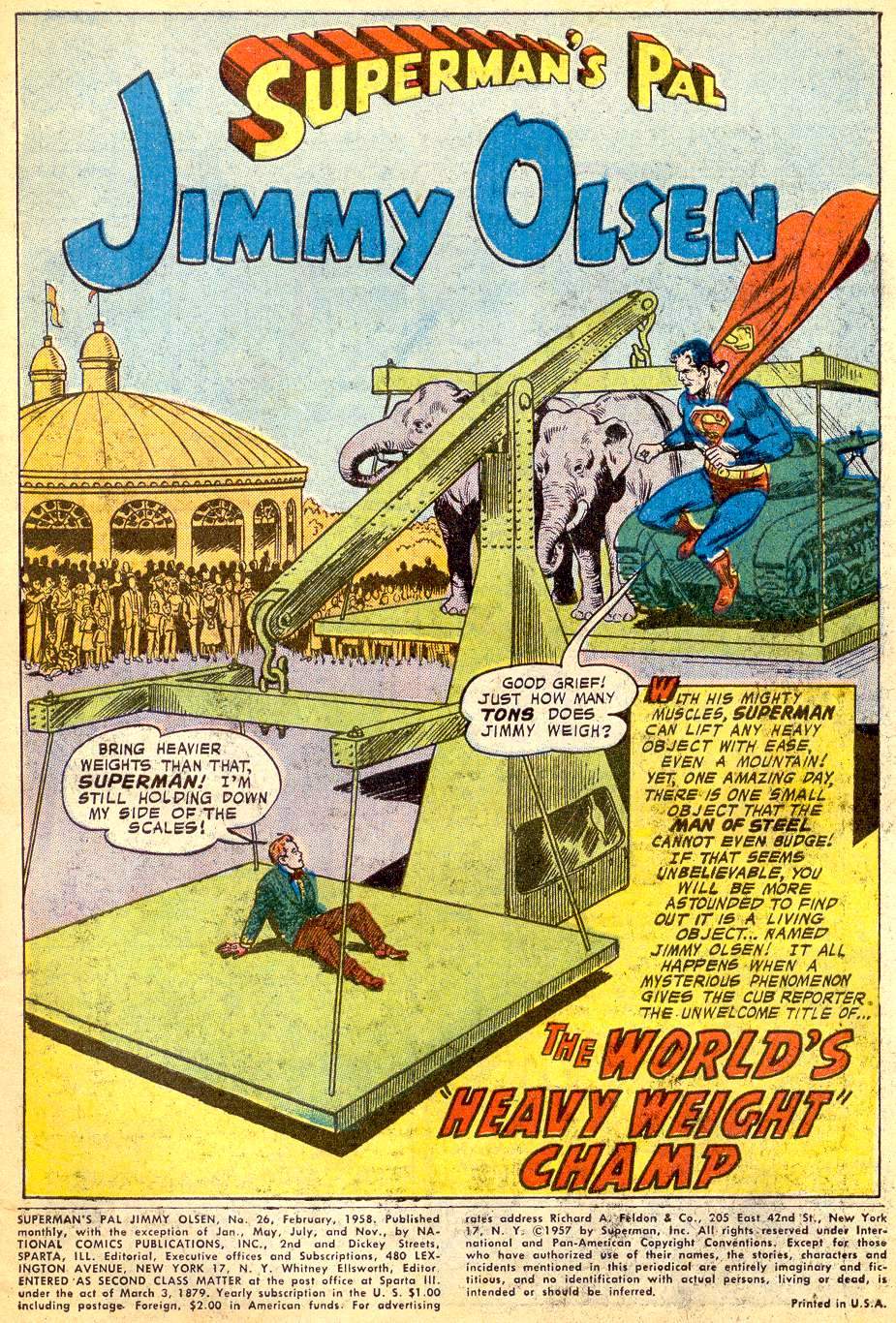 Read online Superman's Pal Jimmy Olsen comic -  Issue #26 - 3