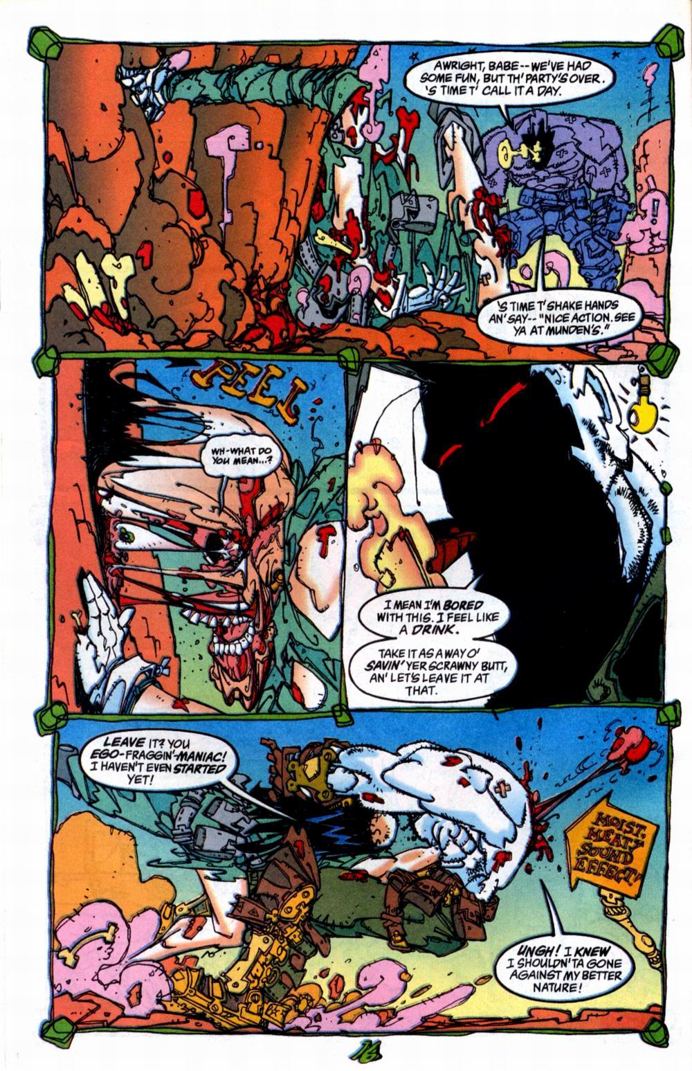 Read online Lobo: Infanticide comic -  Issue #4 - 16