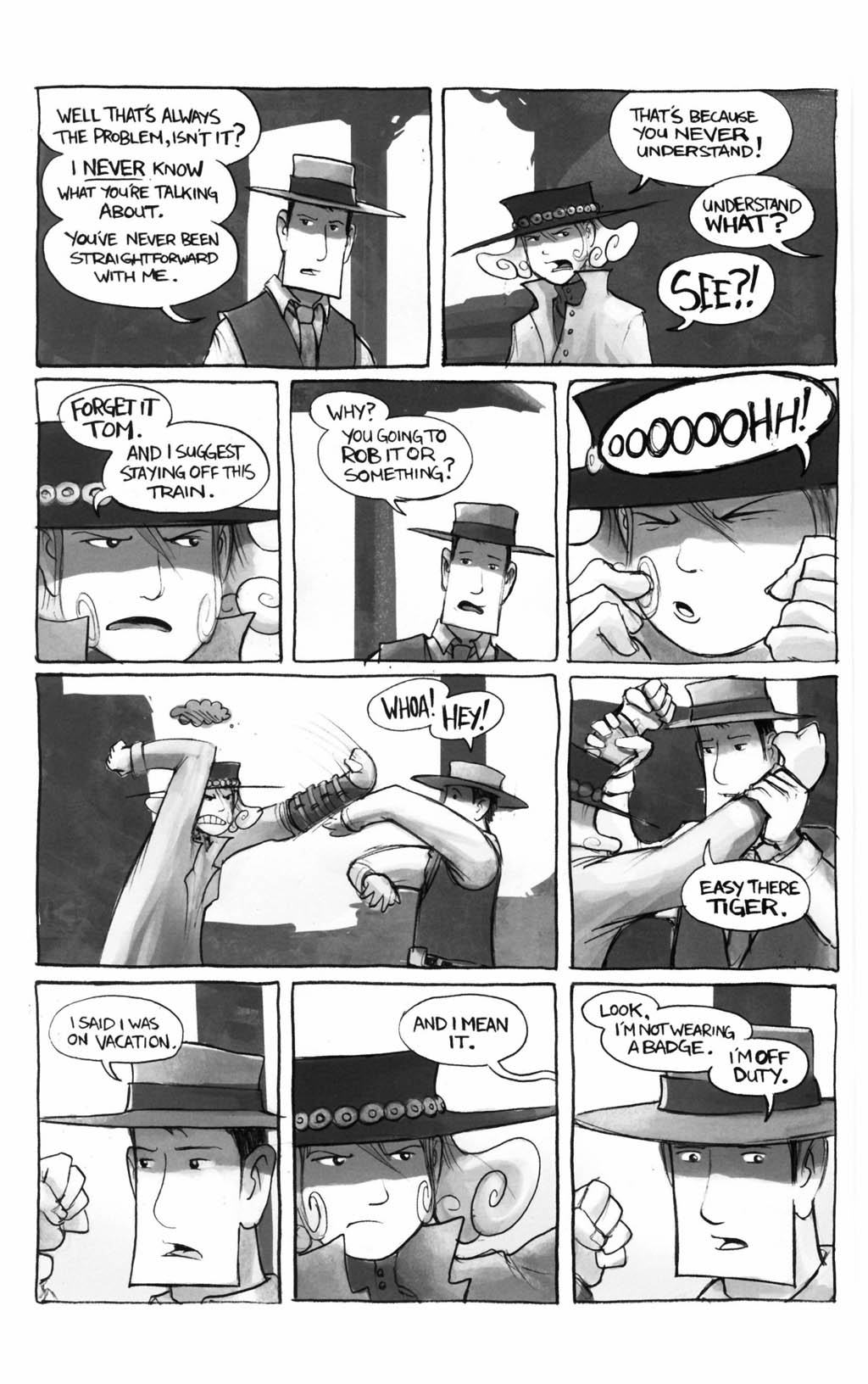 Read online Daisy Kutter: The Last Train comic -  Issue #3 - 8