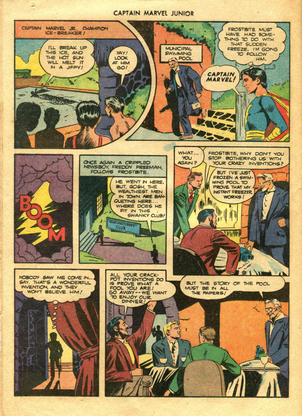 Read online Captain Marvel, Jr. comic -  Issue #20 - 34