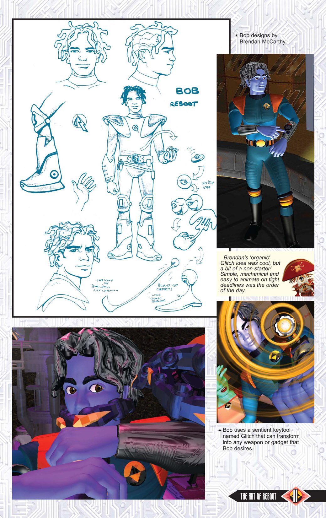 Read online The Art of Reboot comic -  Issue # TPB - 11