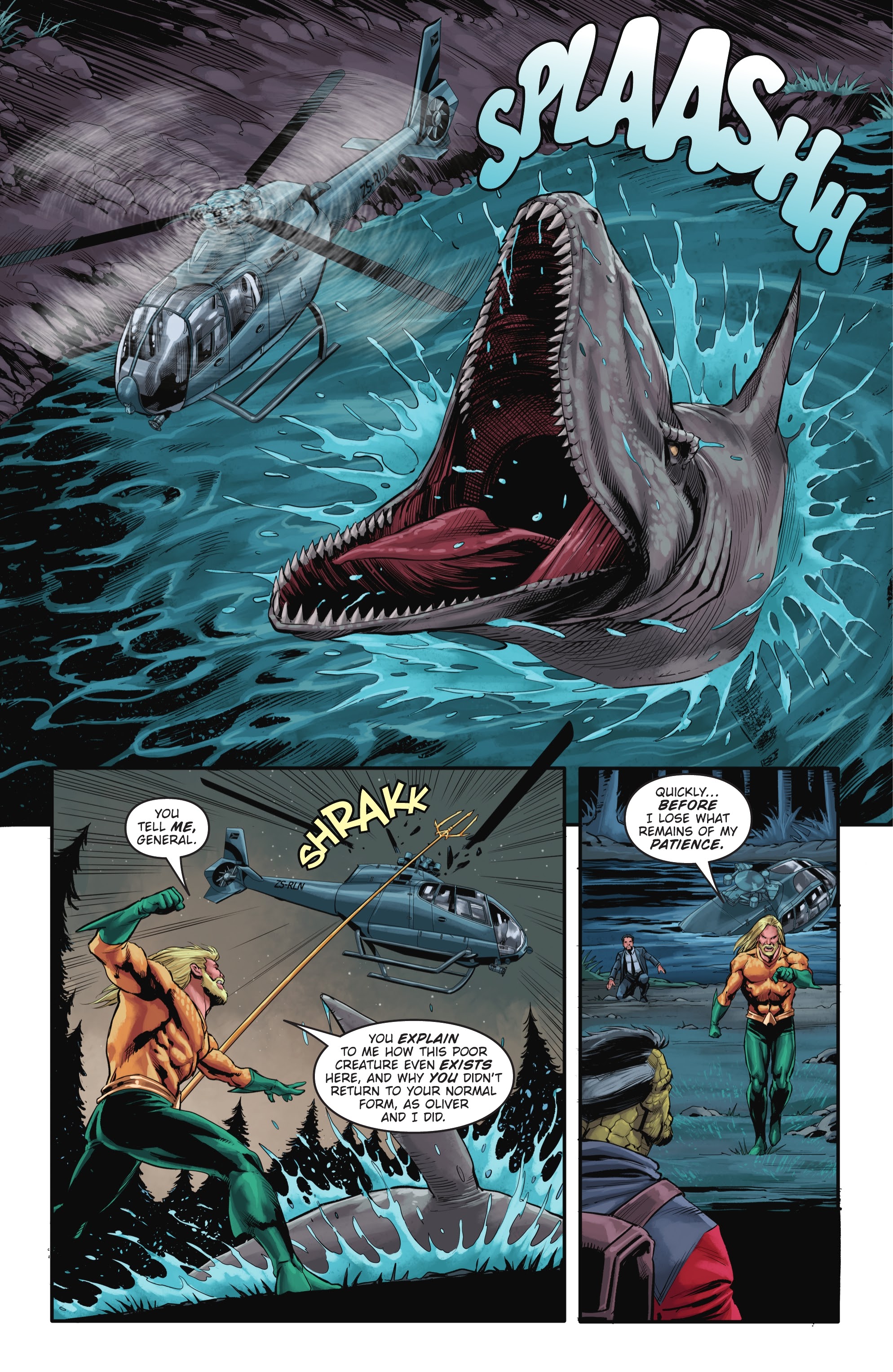 Read online Aquaman/Green Arrow - Deep Target comic -  Issue #6 - 10