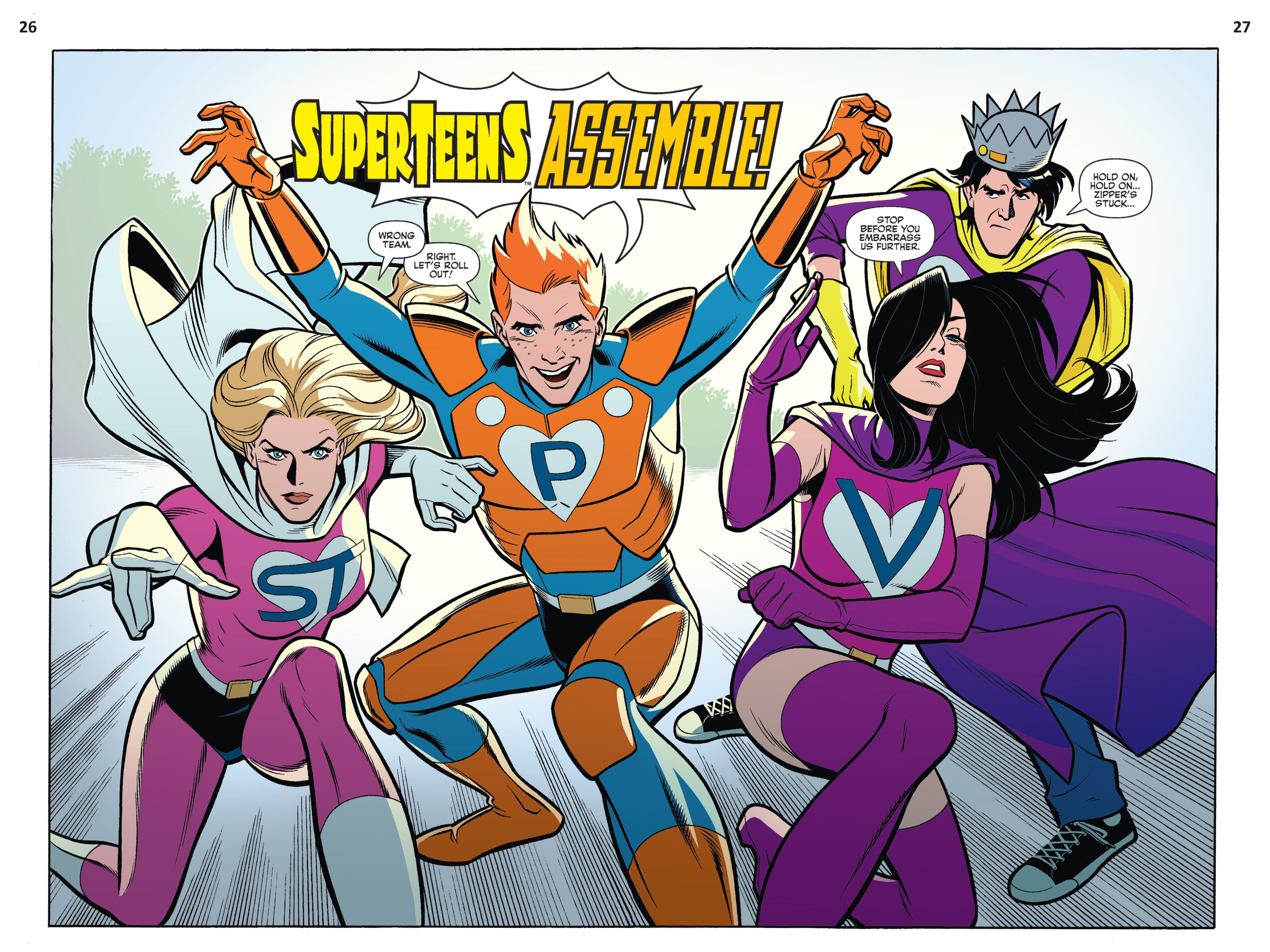 Read online Archie's Superteens comic -  Issue # TPB - 23