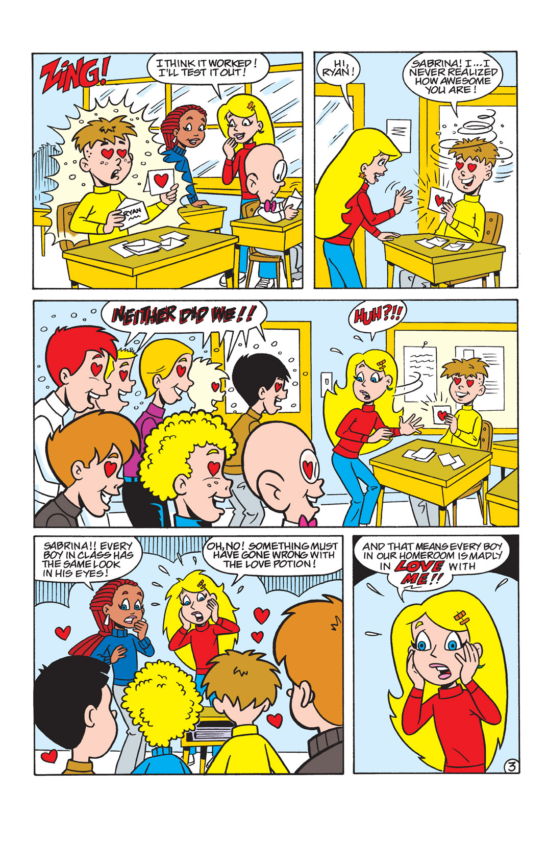 Read online Sabrina the Teenage Witch (2000) comic -  Issue #16 - 22