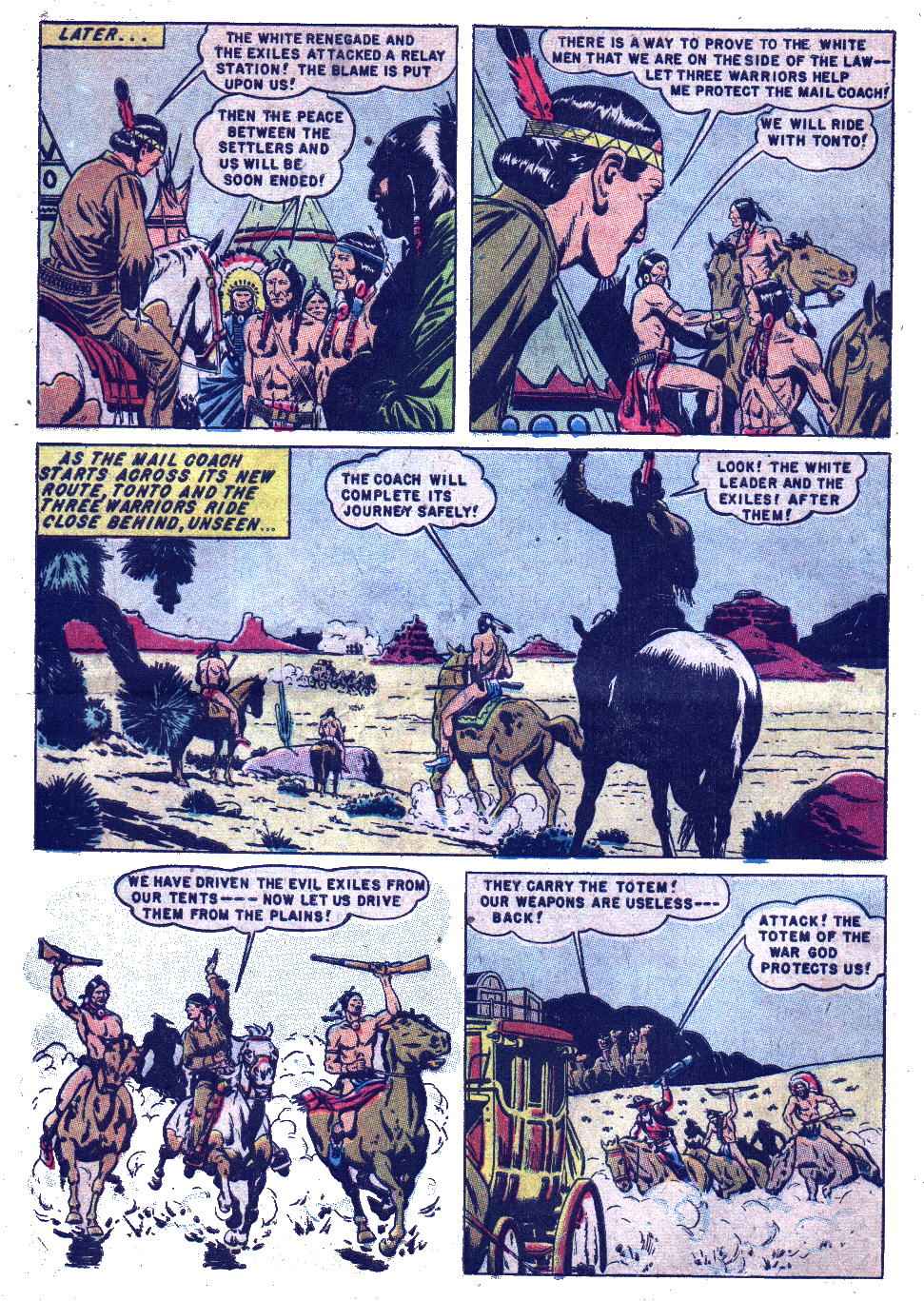 Read online Lone Ranger's Companion Tonto comic -  Issue #3 - 10