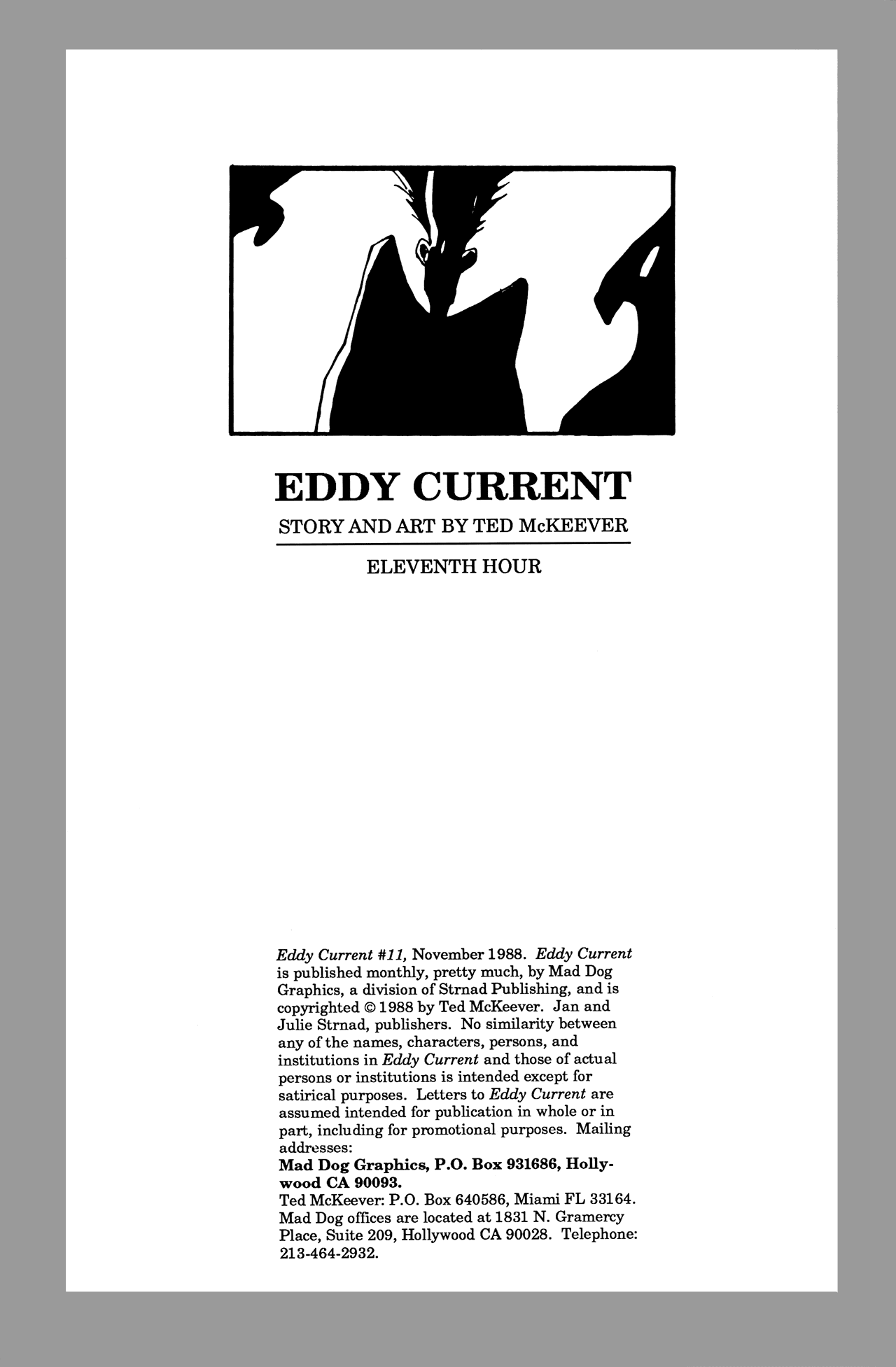 Read online Eddy Current comic -  Issue #11 - 2