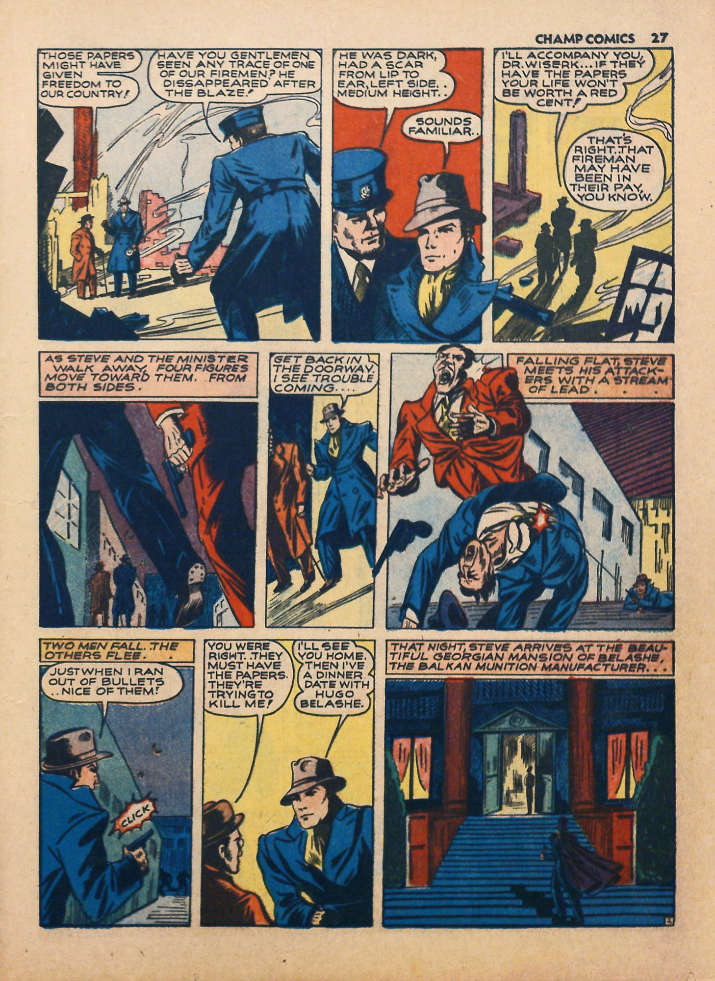 Read online Champ Comics comic -  Issue #14 - 29