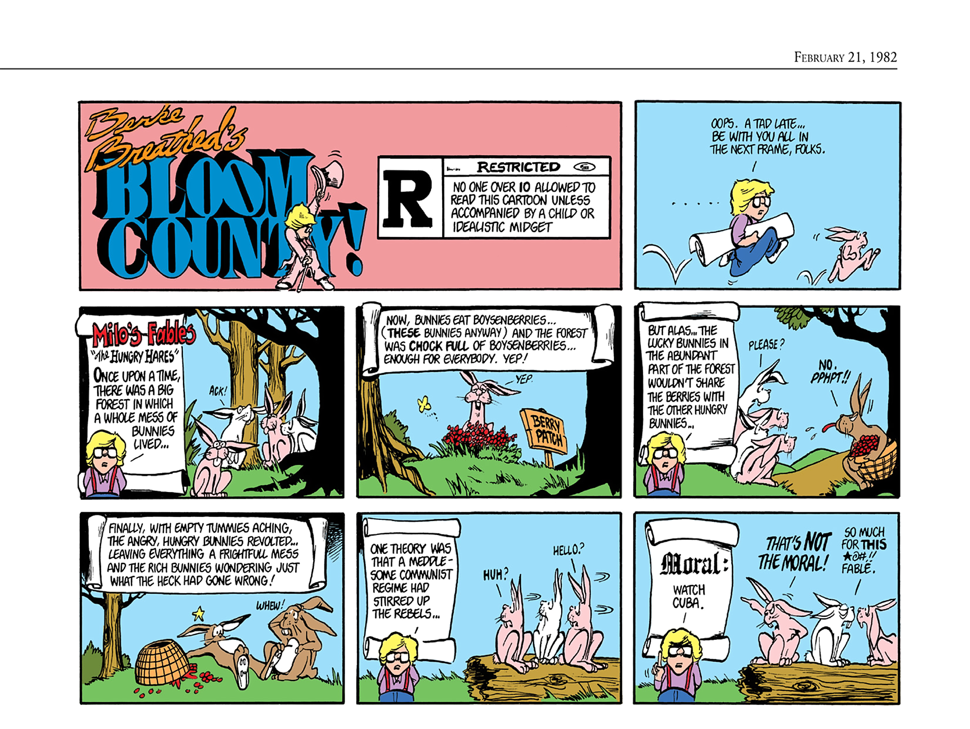 Read online The Bloom County Digital Library comic -  Issue # TPB 2 (Part 1) - 63