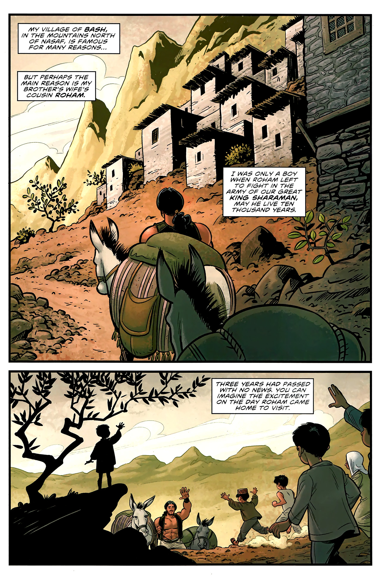 Read online Prince of Persia: Before the Sandstorm comic -  Issue #4 - 4