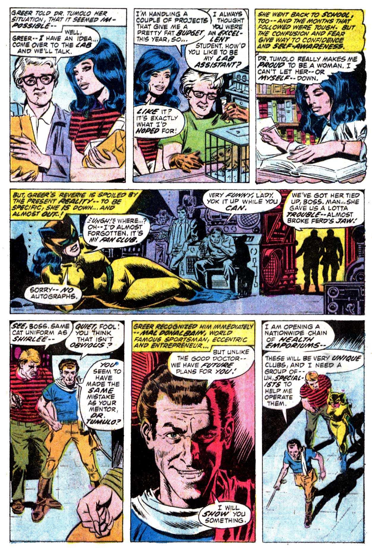 Read online The Cat comic -  Issue #1 - 9