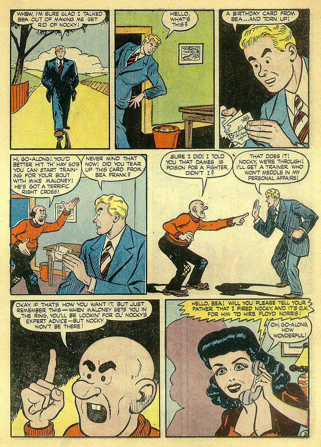 Read online Daredevil (1941) comic -  Issue #39 - 48