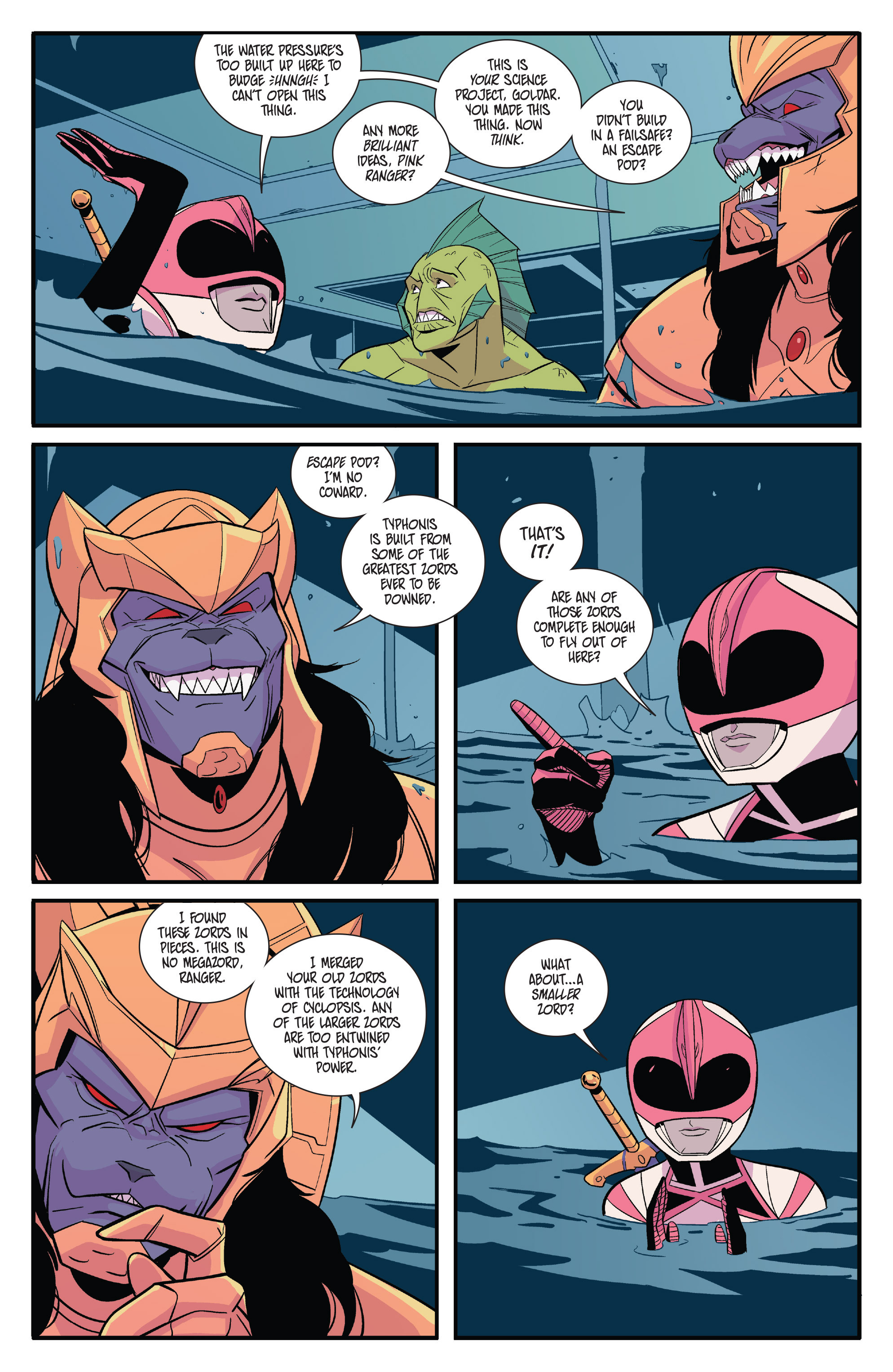 Read online Mighty Morphin Power Rangers: Pink comic -  Issue #4 - 9