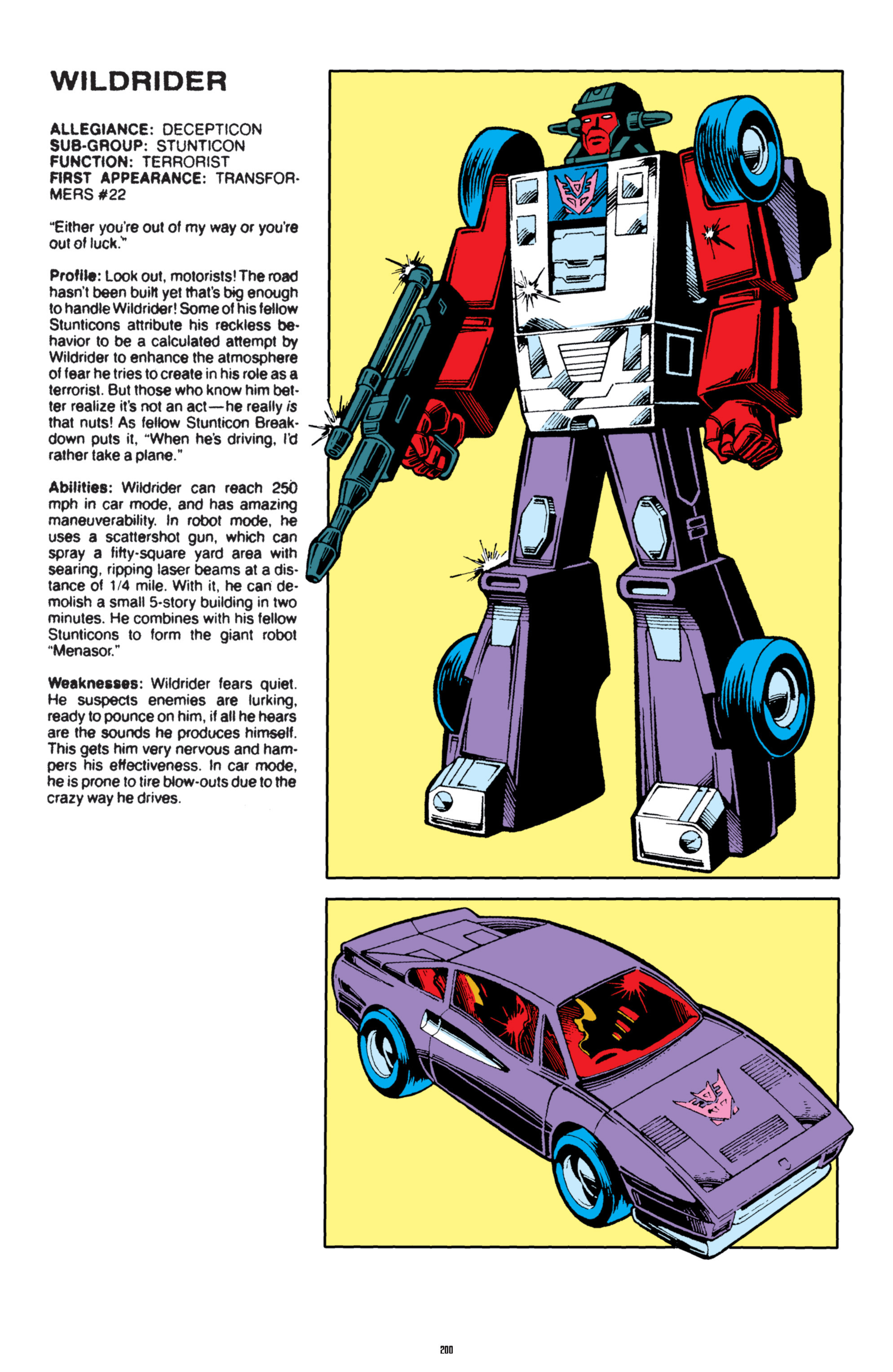Read online The Transformers Classics comic -  Issue # TPB 8 - 197