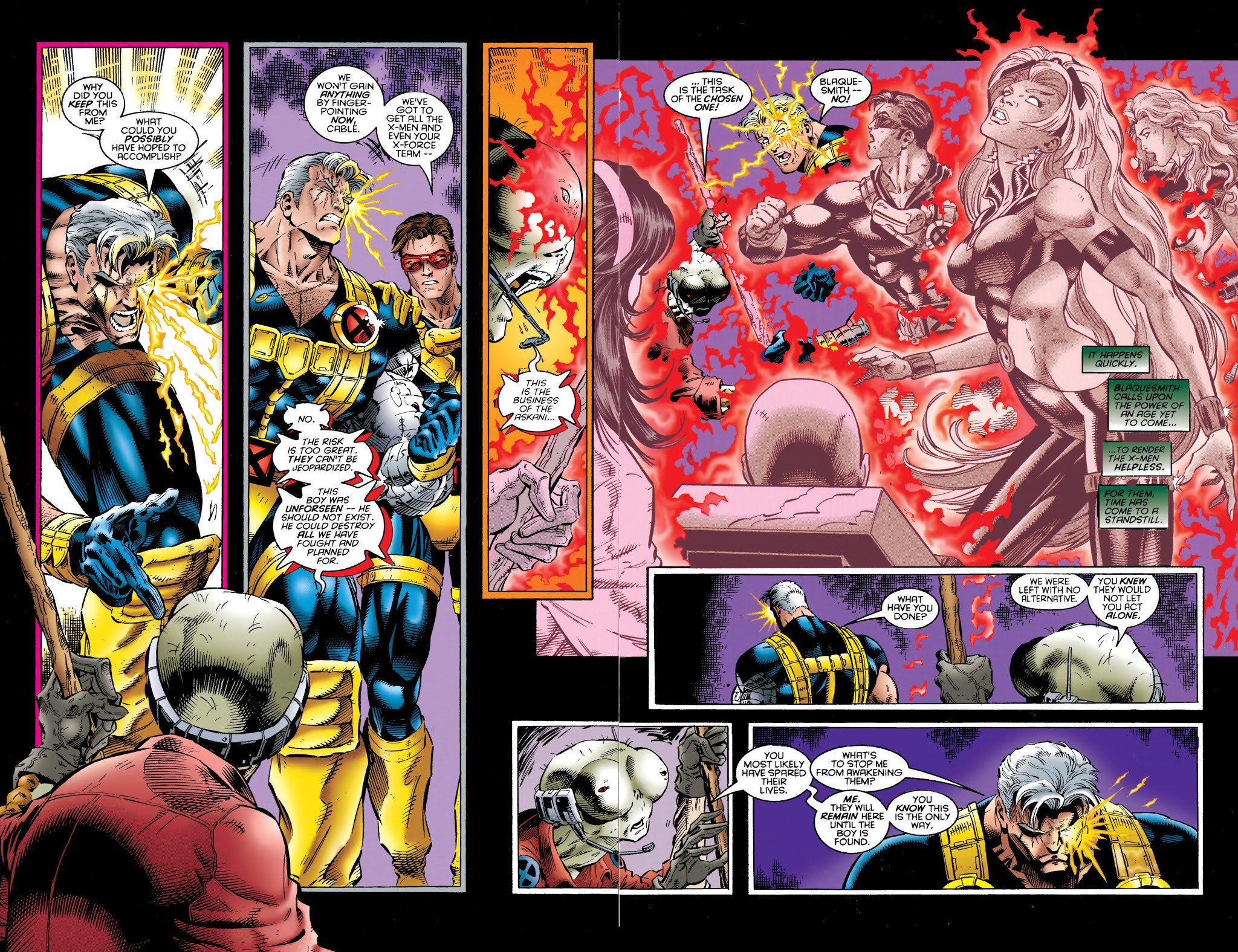 Read online Cable & X-Force: Onslaught Rising comic -  Issue # TPB - 147