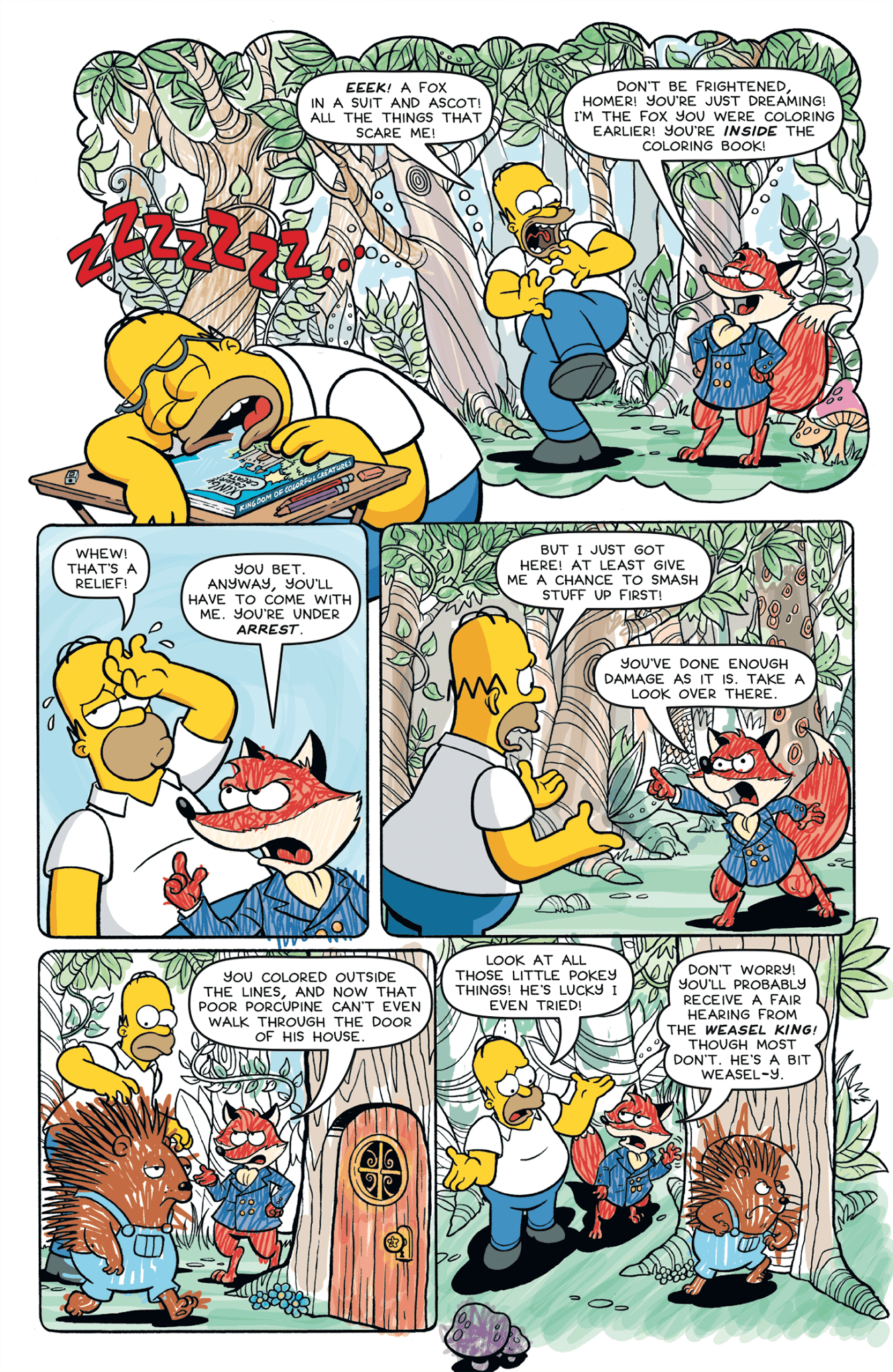 Read online Simpsons Comics comic -  Issue #240 - 5