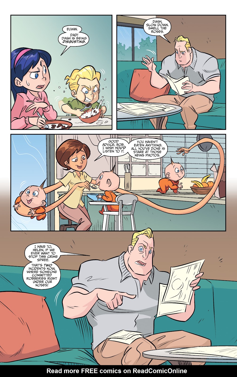 Incredibles 2: Slow Burn issue 1 - Page 4