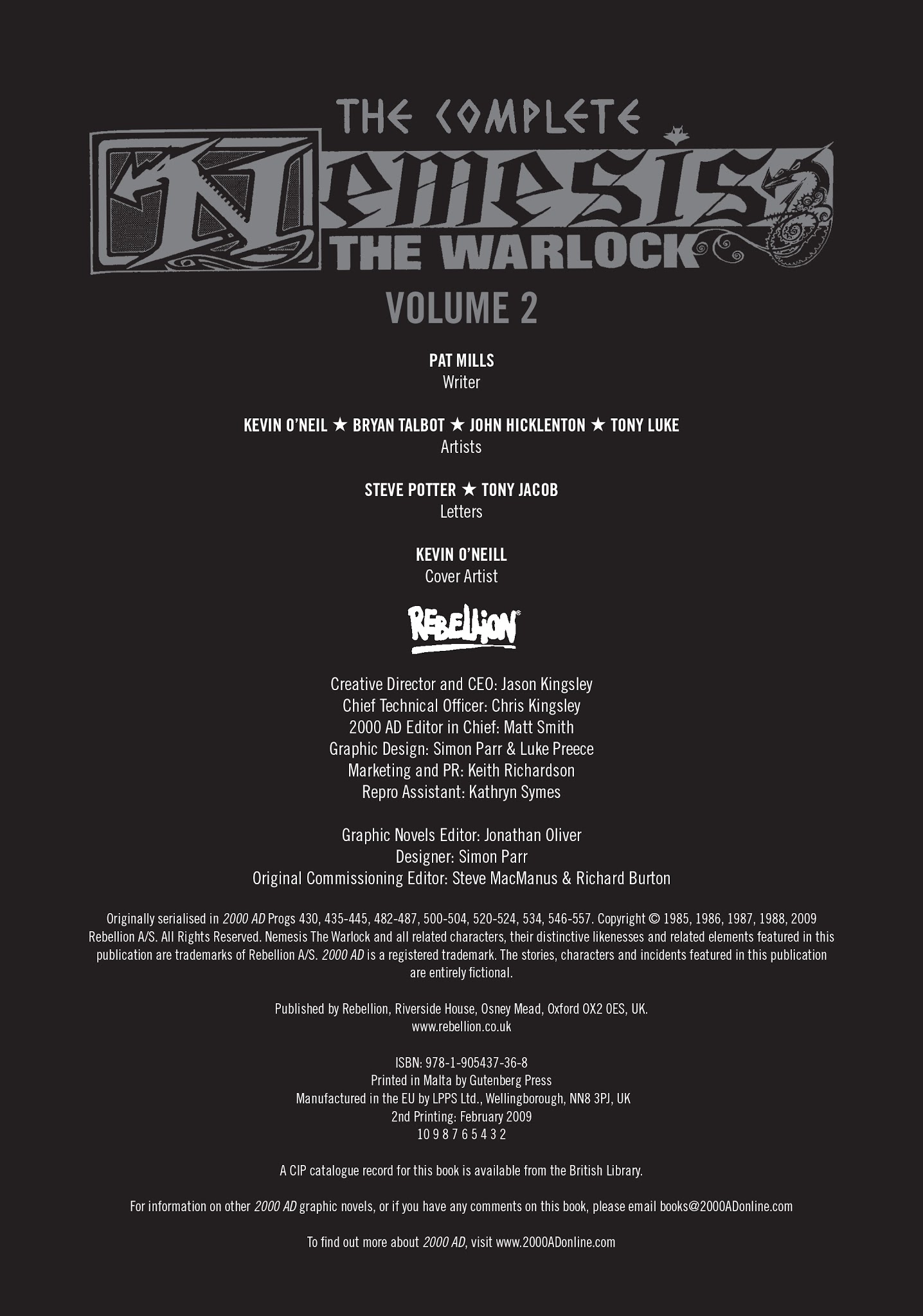 Read online The Complete Nemesis The Warlock comic -  Issue # TPB 2 - 4