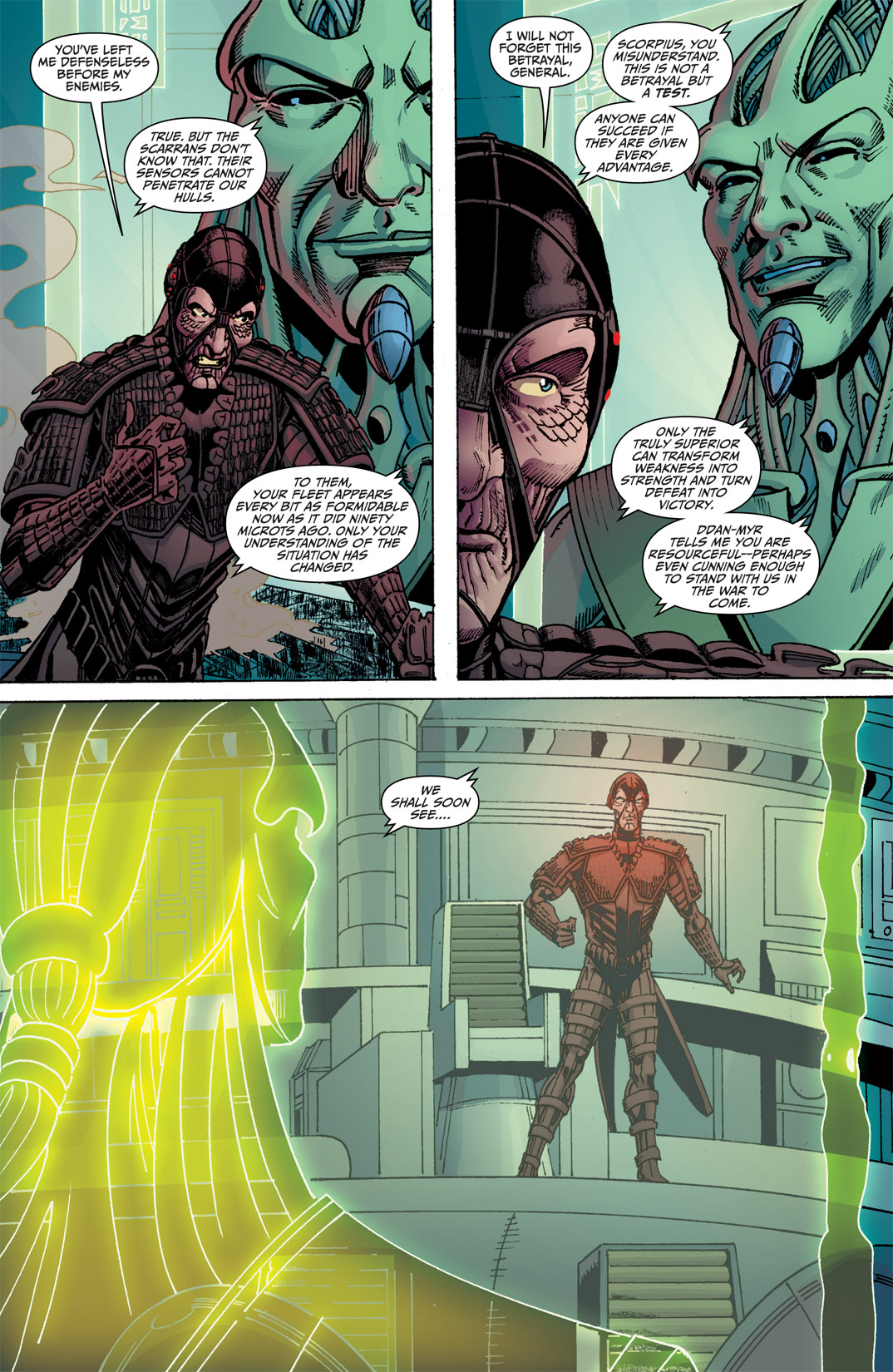 Read online Farscape: Scorpius comic -  Issue #4 - 20