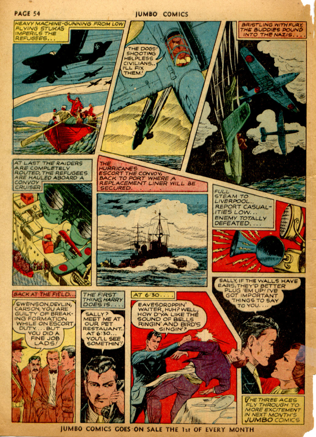 Read online Jumbo Comics comic -  Issue #27 - 55