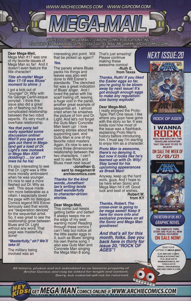 Read online Mega Man comic -  Issue #19 - 34