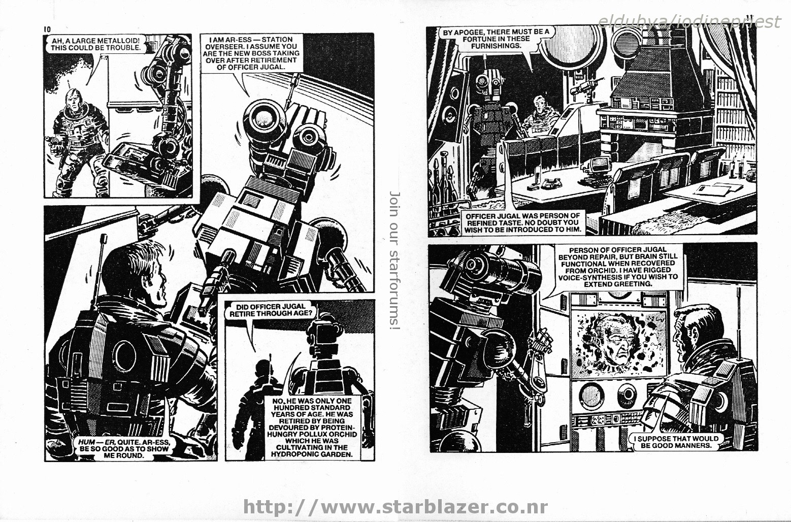 Read online Starblazer comic -  Issue #217 - 7