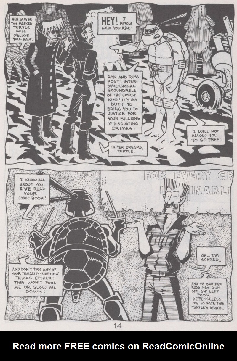 Read online Teenage Mutant Ninja Turtles (1984) comic -  Issue #41 - 15